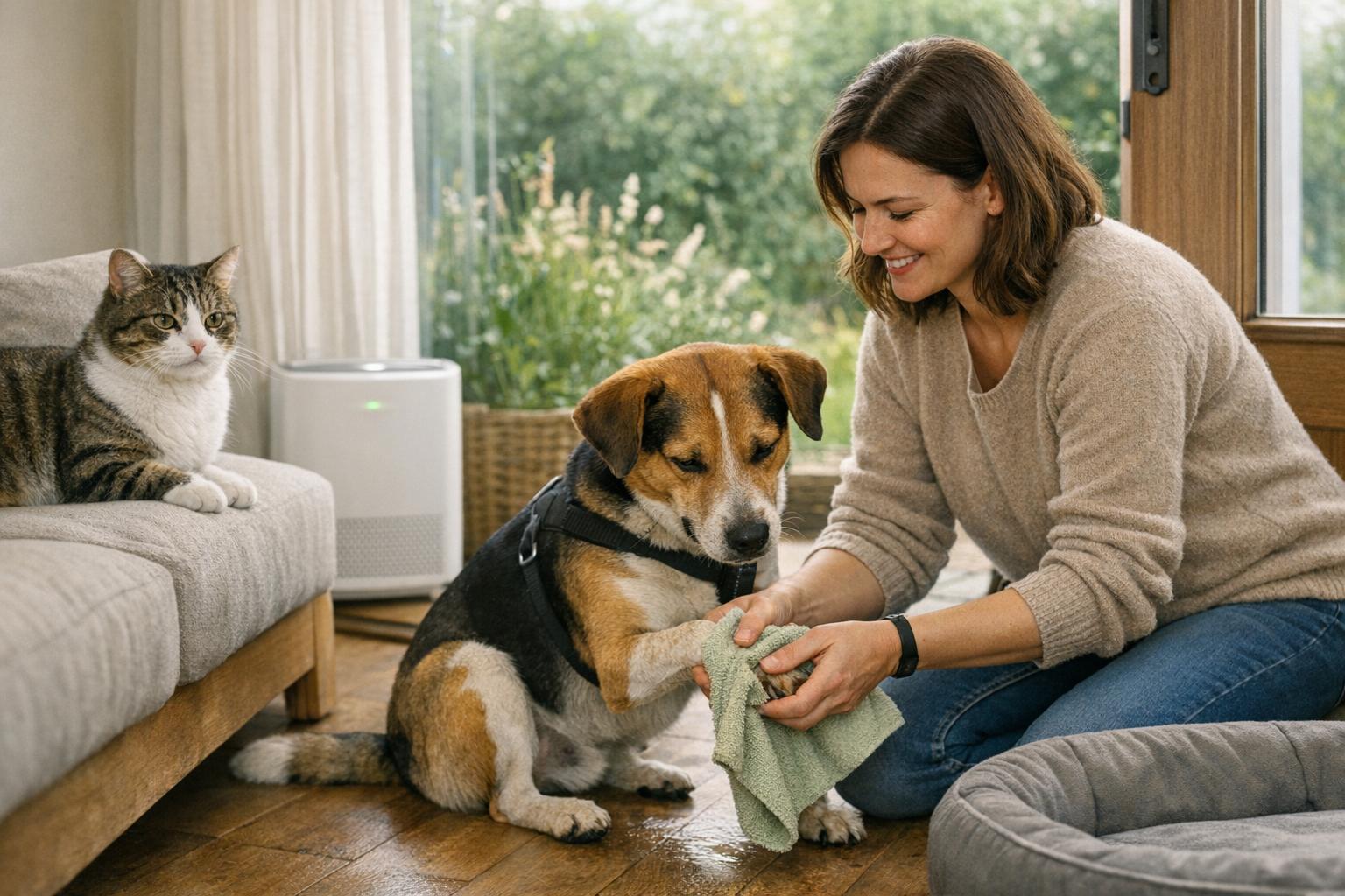 Hond en kat met omgevingsallergie - verzorging en tips van TIERLO