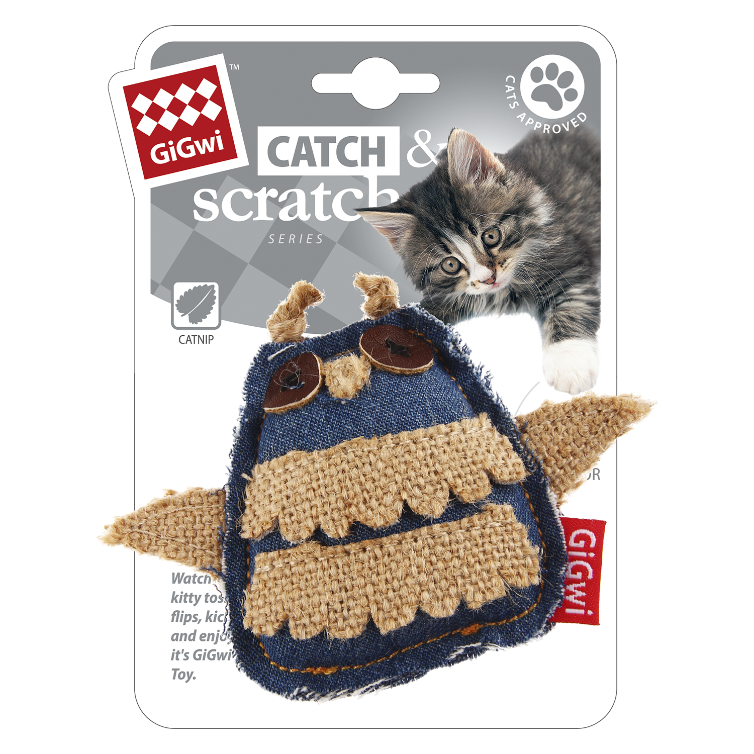 GiGwi Kattenspeeltje Catch Scratch - S