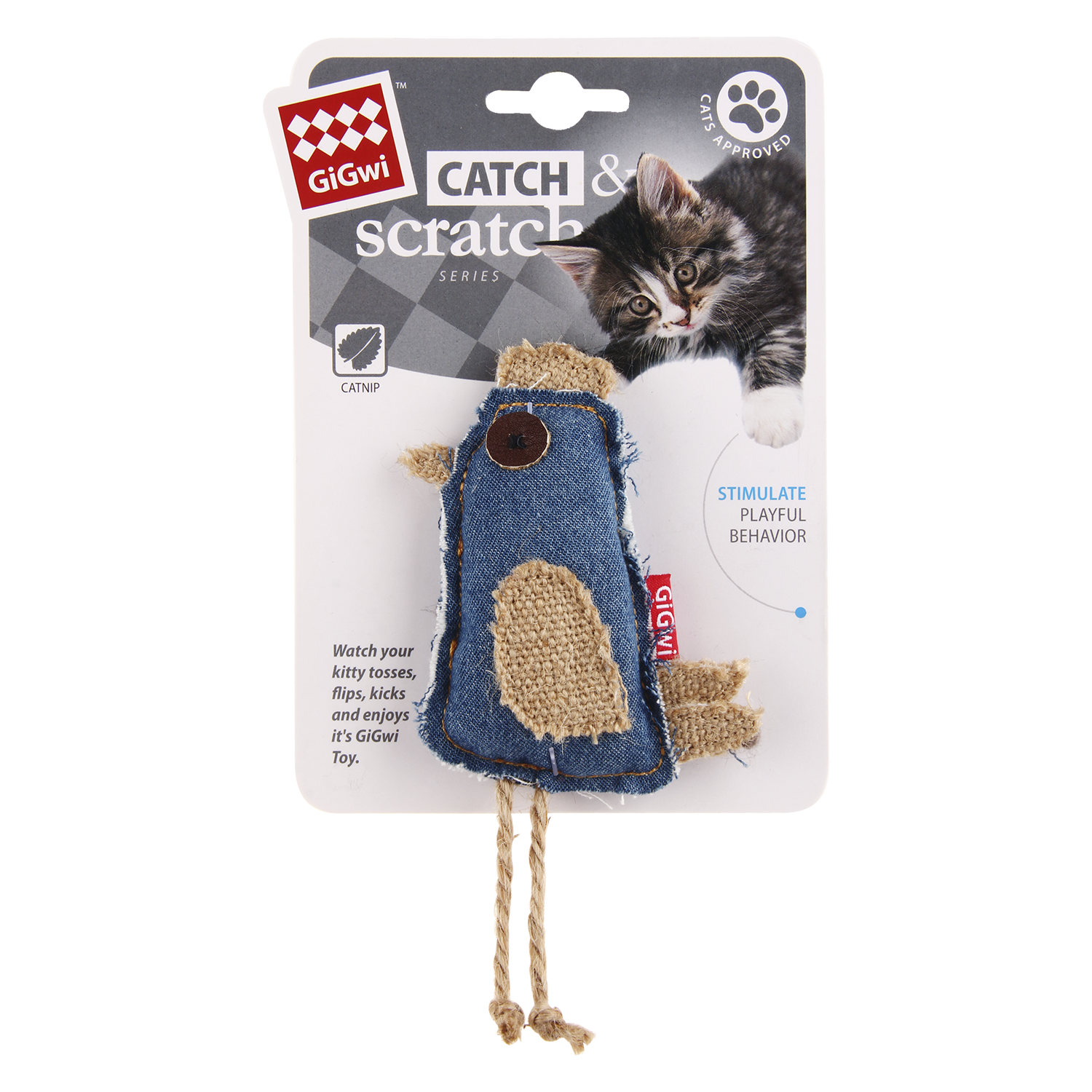 GiGwi Kattenspeeltje Catch Scratch - S