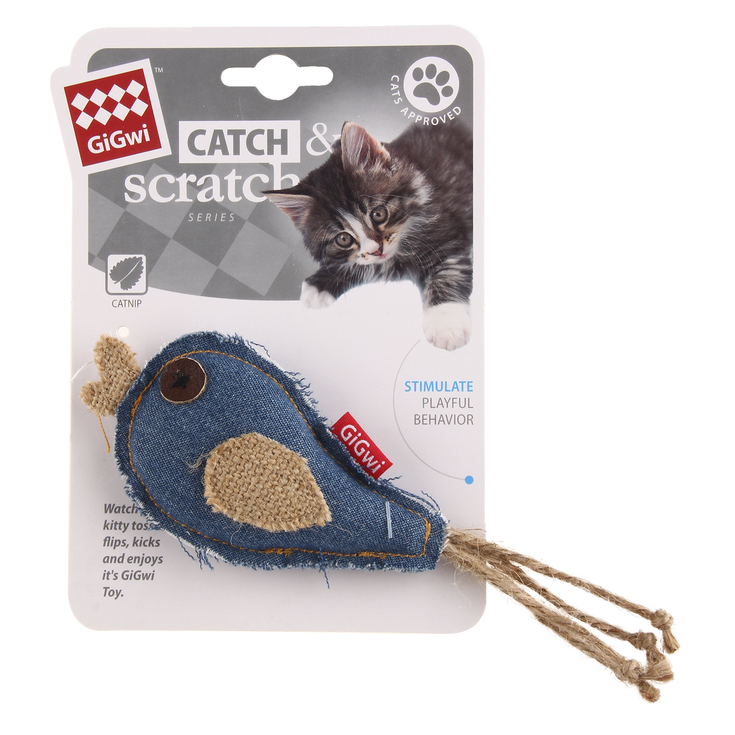 GiGwi Kattenspeeltje Catch Scratch - S