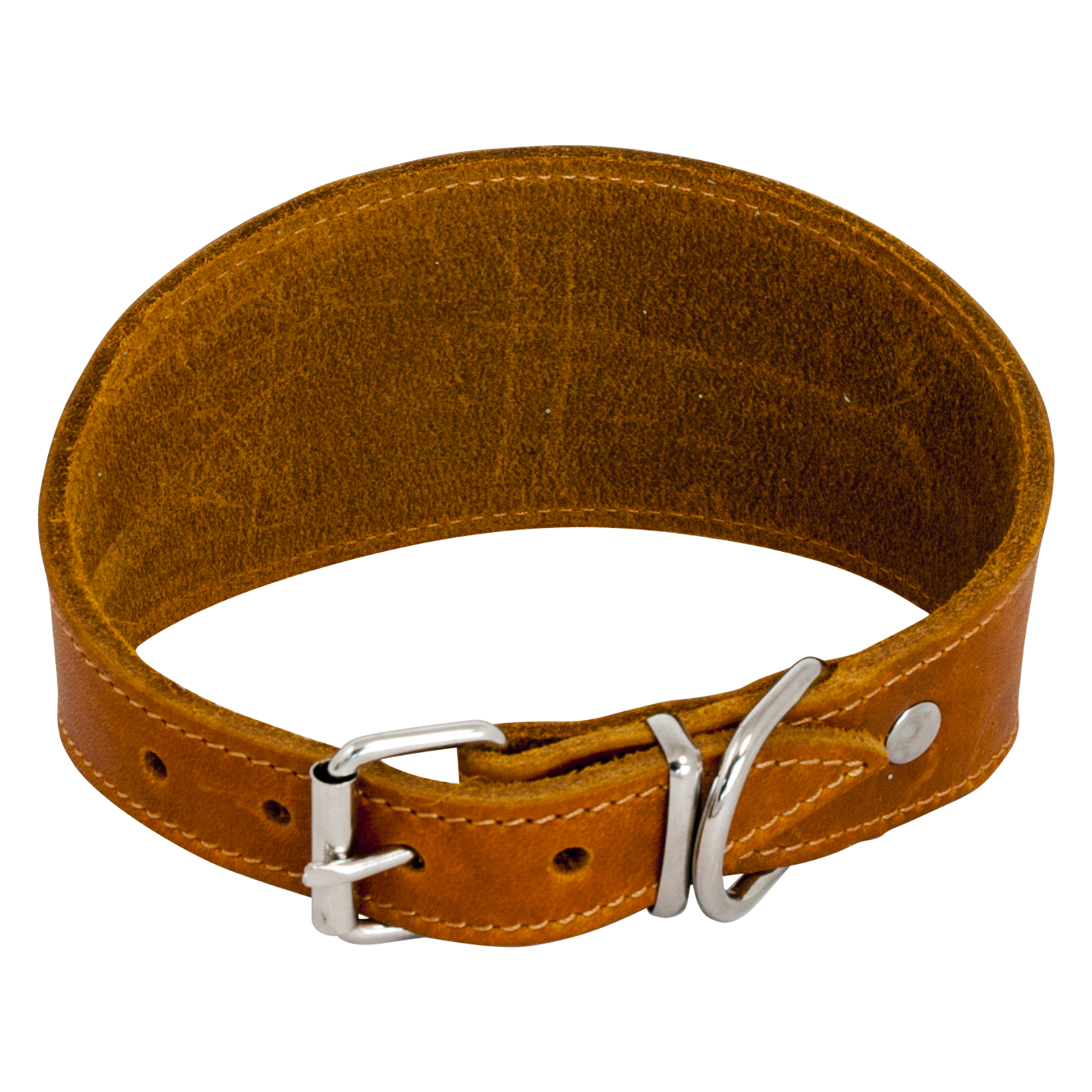 Jack and Vanilla Timeless Greased Leather Windhondhalsband