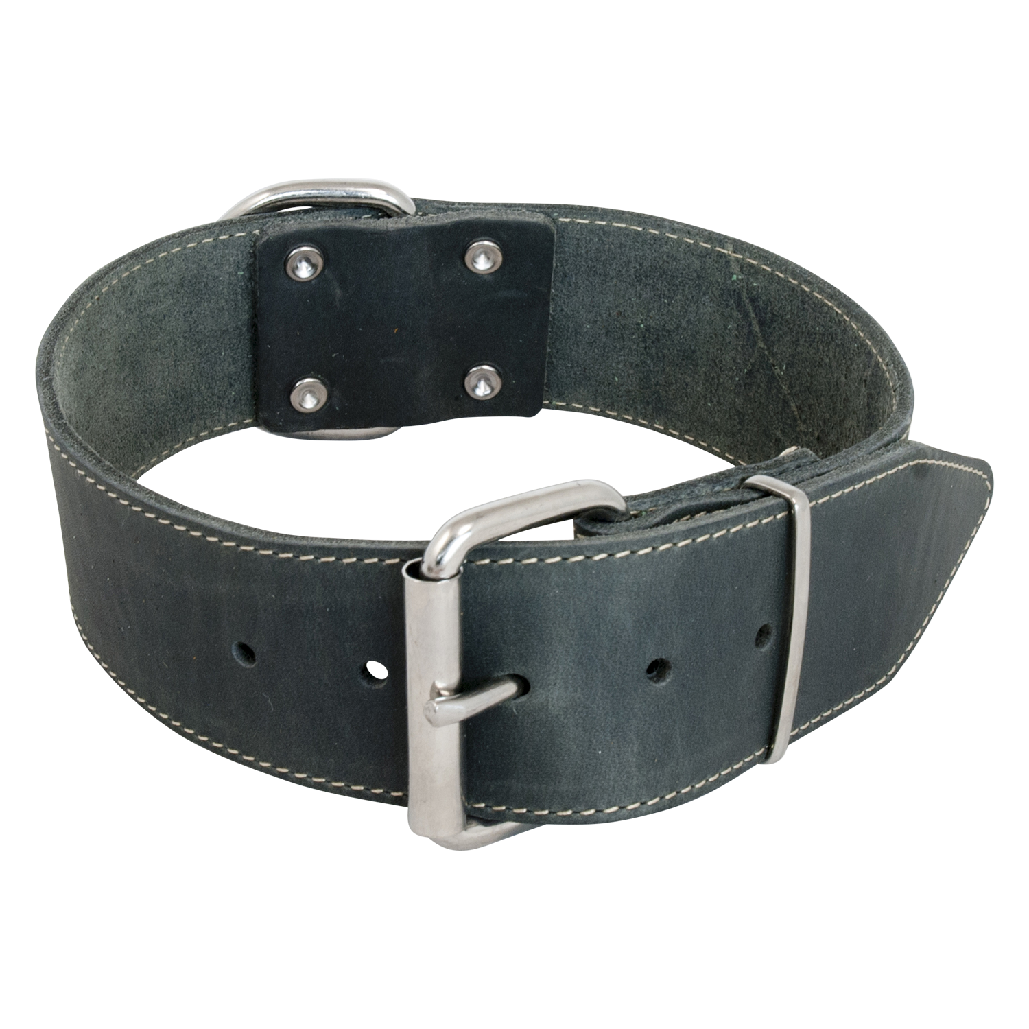 Jack and Vanilla Timeless Greased Leather Brede halsband