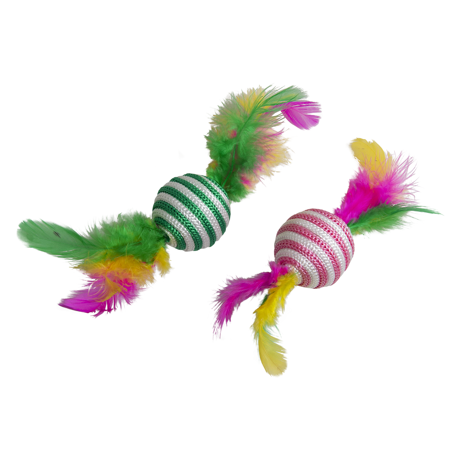 Jack and Vanilla Kattenspeeltje House of Colors Cat Toys - 12x4,5x4,5cm - Meerkleurig