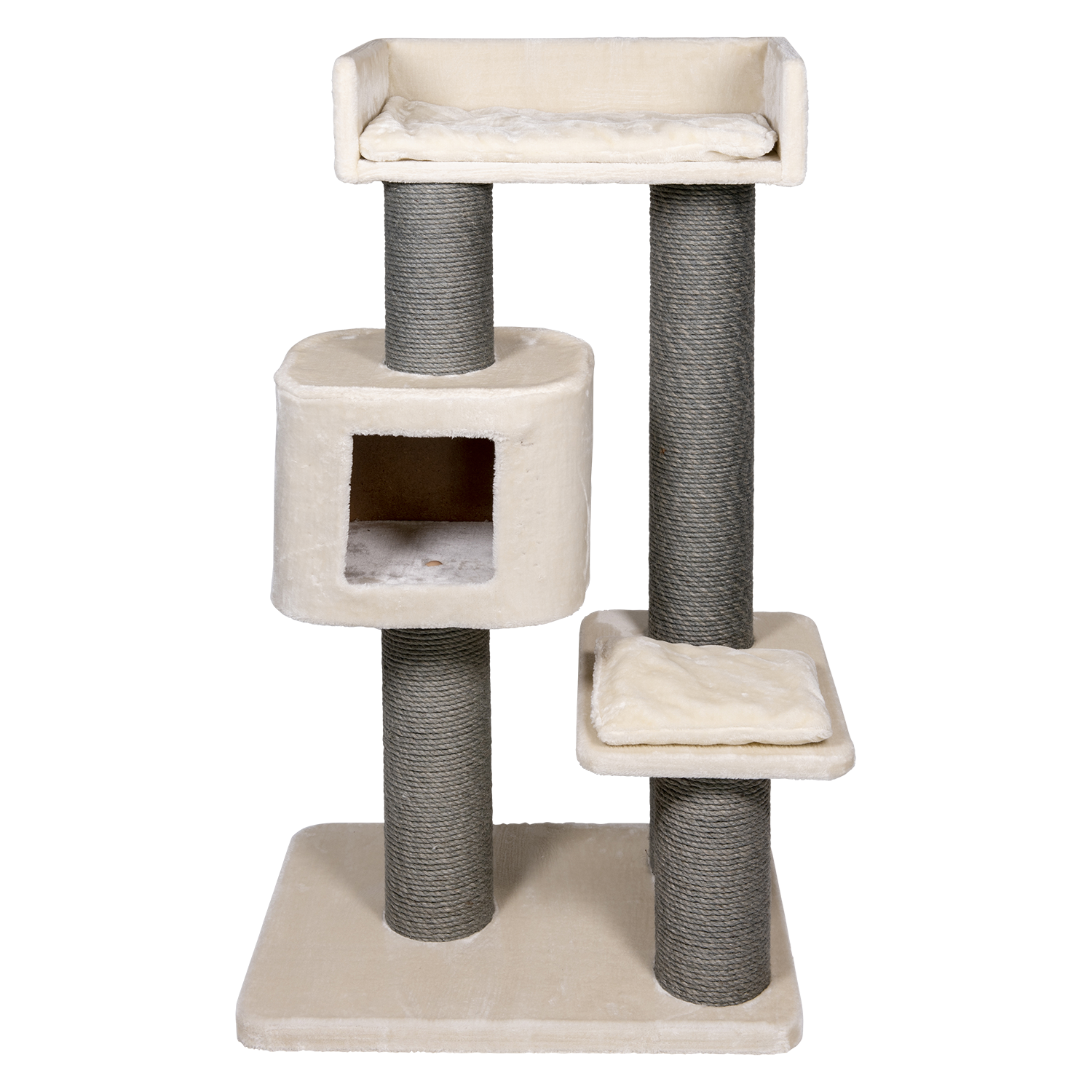 Jack and Vanilla Krabpaal Timeless Cat Trees (Home) - 70x50x120cm - Beige