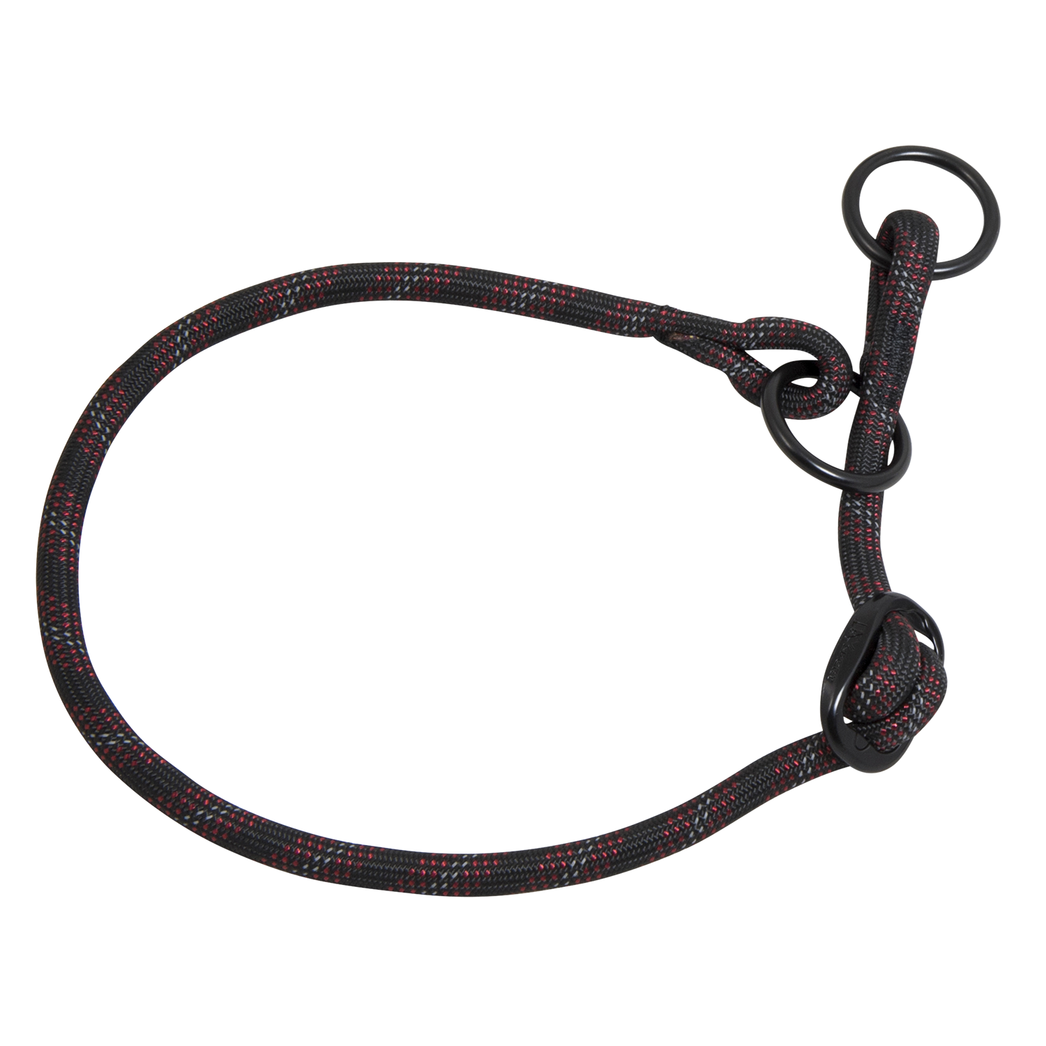 Jack and Vanilla Sliphalsband Sport Luminous Dots - 8mmx30-35cm - Zwart