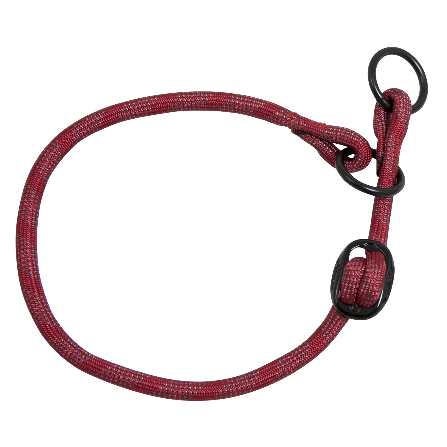Jack and Vanilla Sliphalsband Sport Luminous Dots - 8mmx30-35cm - Rood
