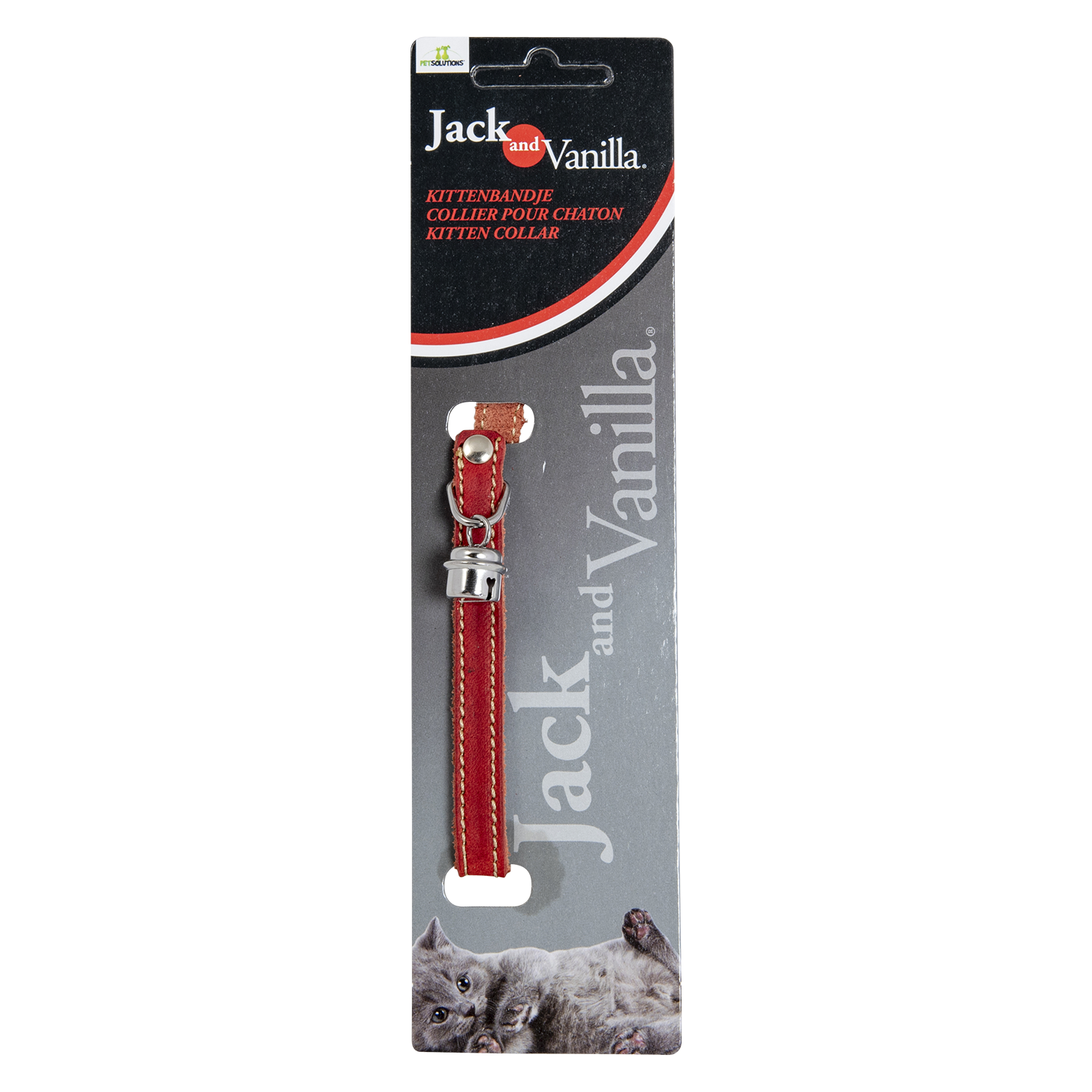 Jack and Vanilla Timeless Greased Leather Kittenhalsband