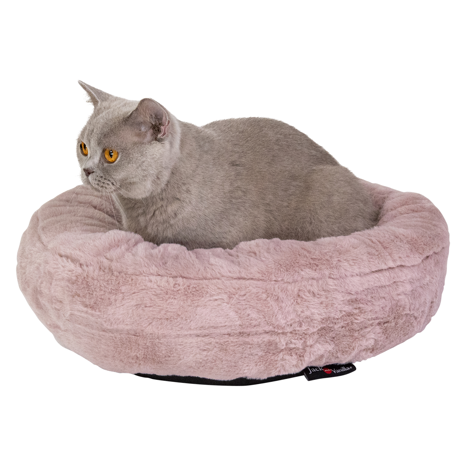 Jack and Vanilla Ronde mand Home Sweet Home Softy - 45x45x15cm - Roze