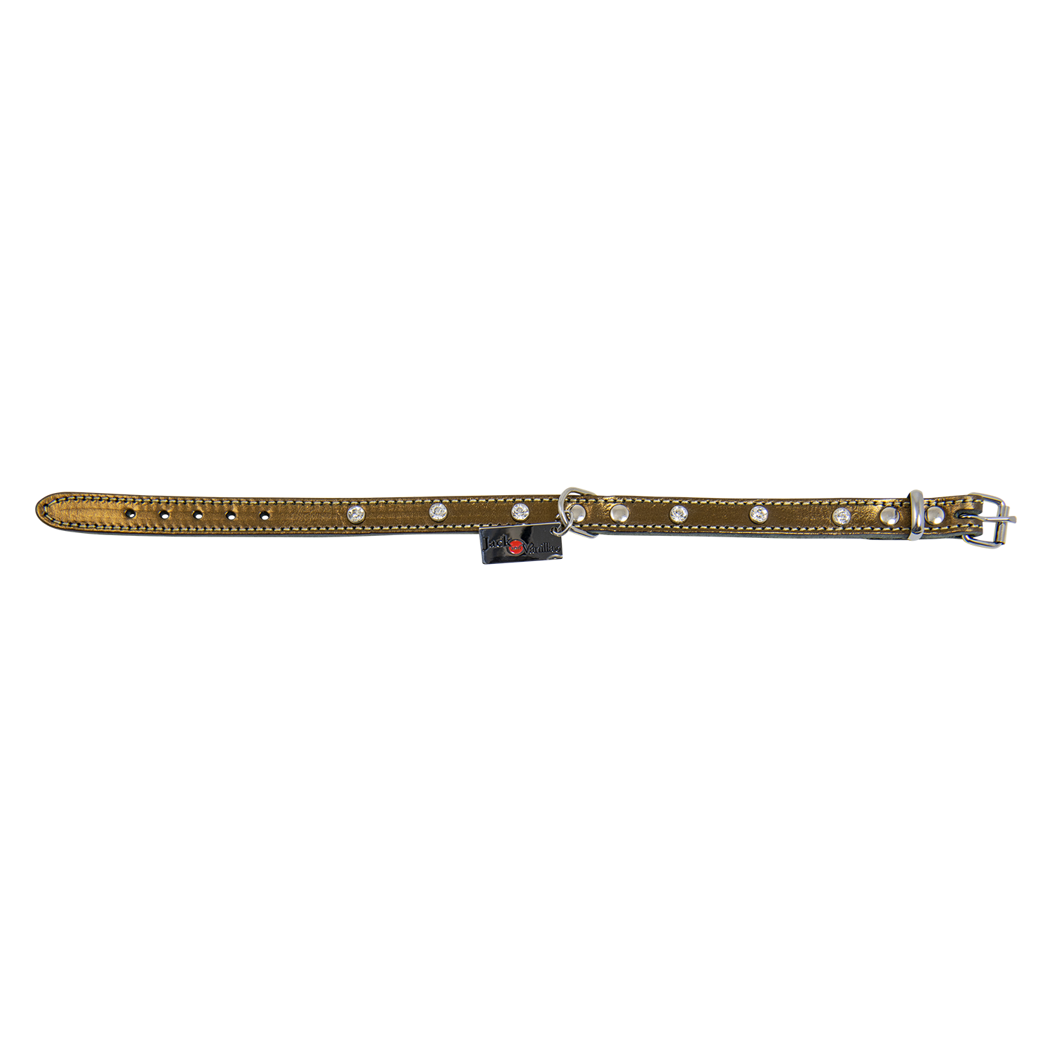 Jack and Vanilla Halsband 5th Avenue Monaco - 16mmx40cm - Brons