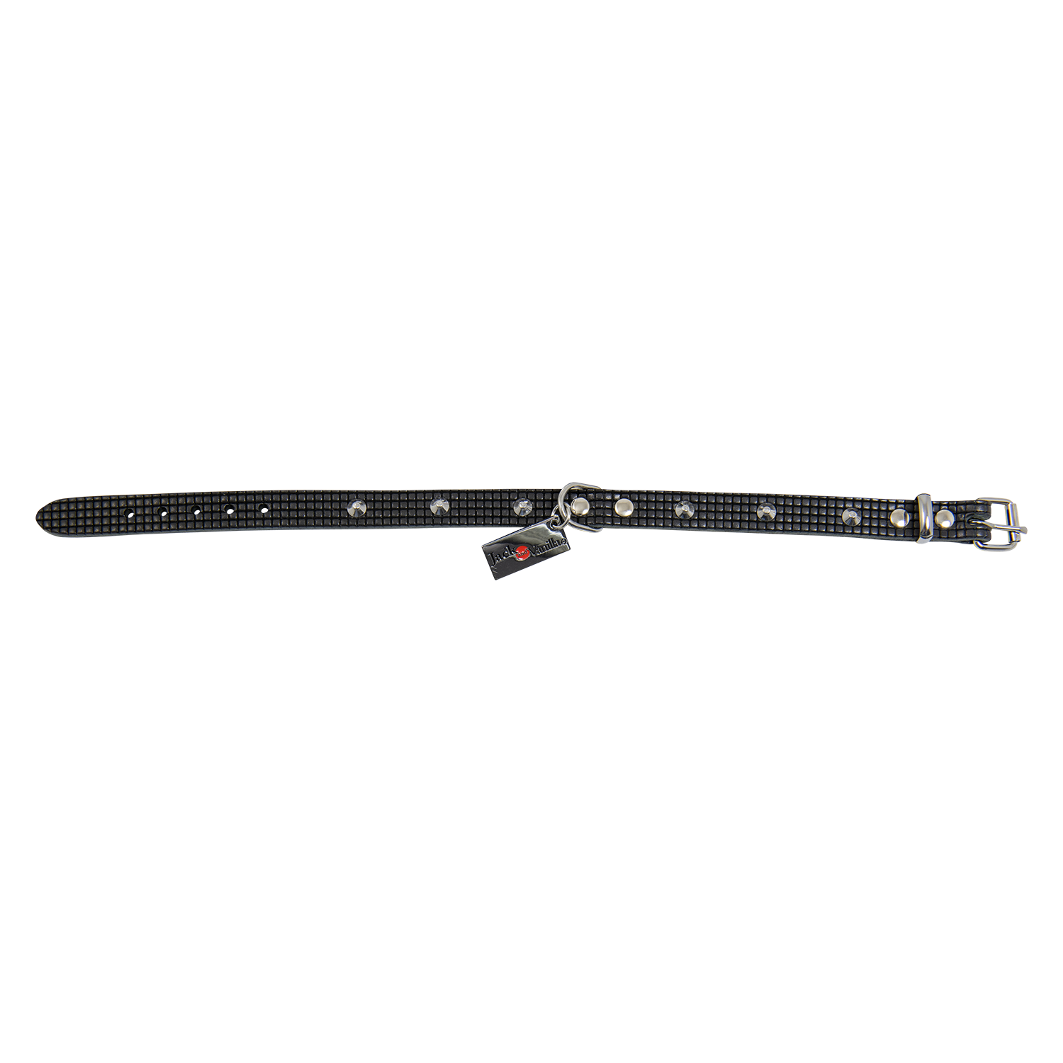 Jack and Vanilla Halsband 5th Avenue Monaco - 18mmx45cm - Zwart