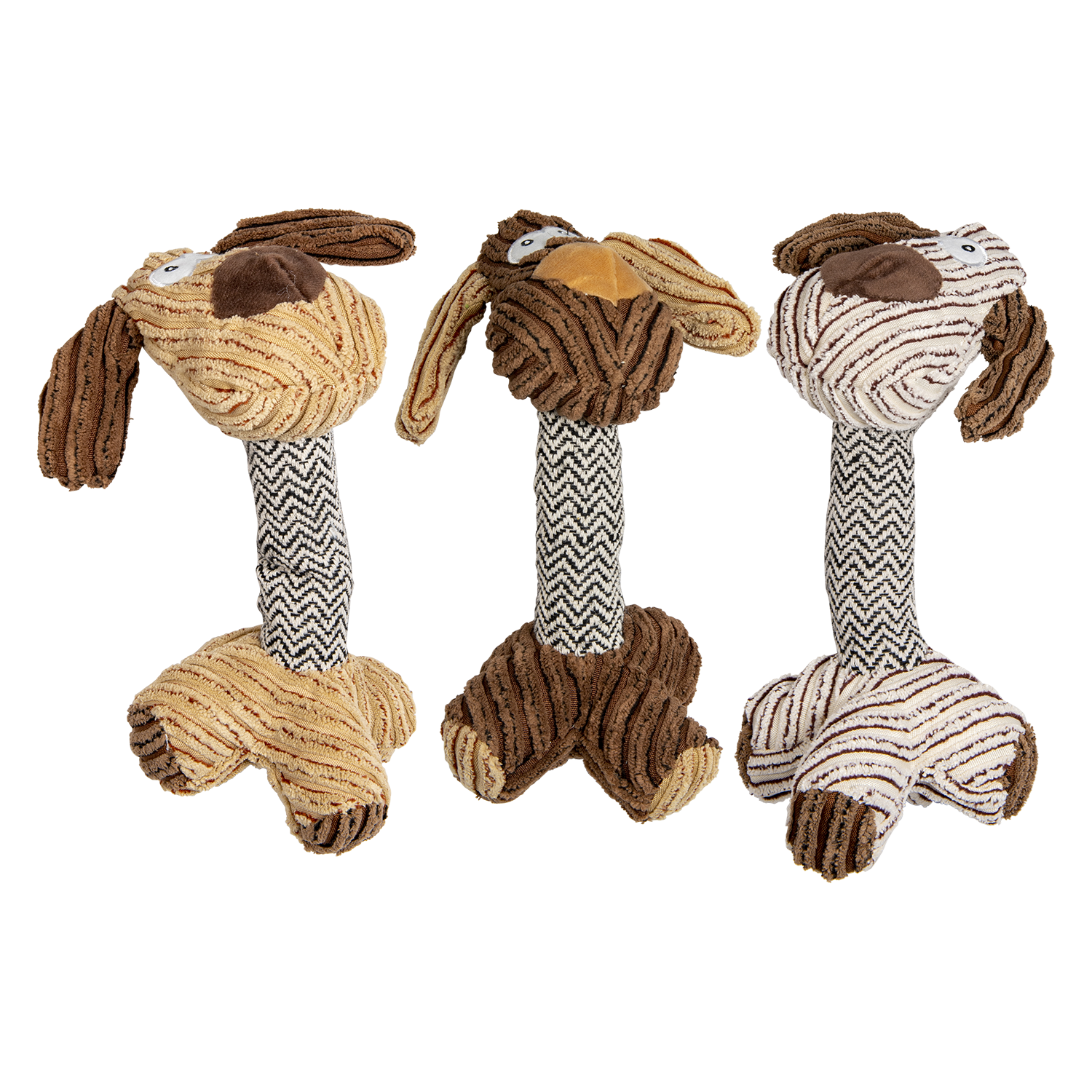 Jack and Vanilla Hondenspeeltje Timeless Velveties - 25cm - Assorti