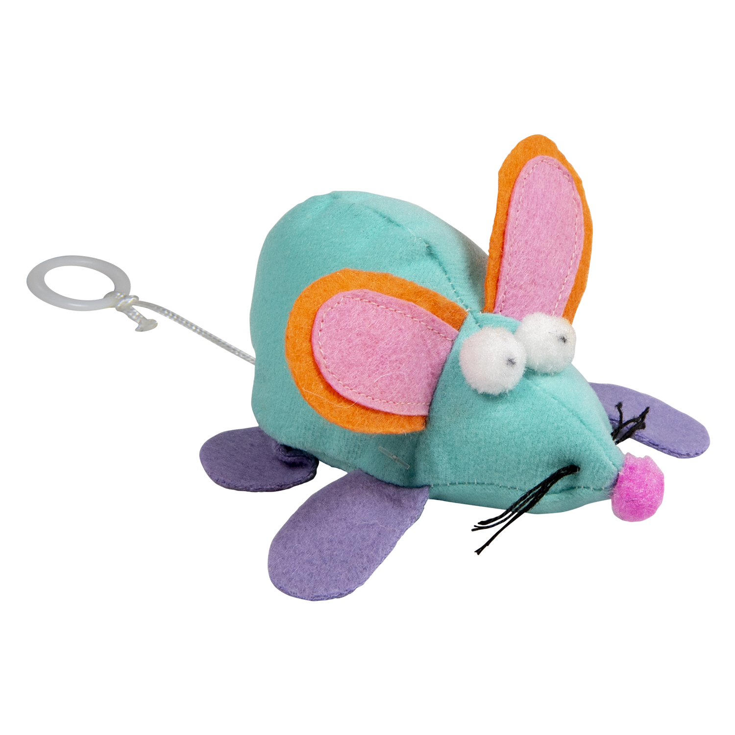 Jack and Vanilla Kattenspeeltje House of Colors Cat Toys - 32x4x4cm - Meerkleurig