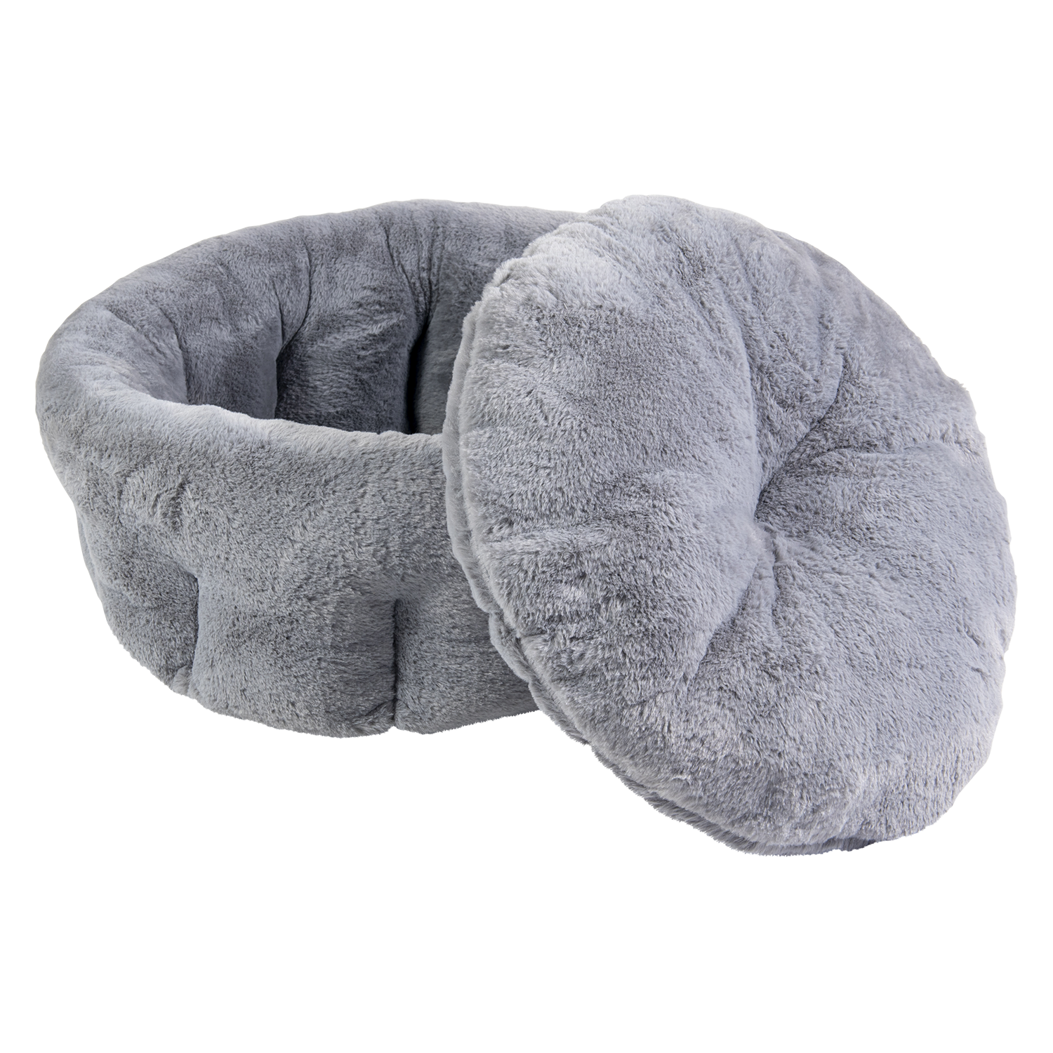 Jack and Vanilla Hoge mand Home Sweet Home Softy - 50x50x22cm - Lichtgrijs