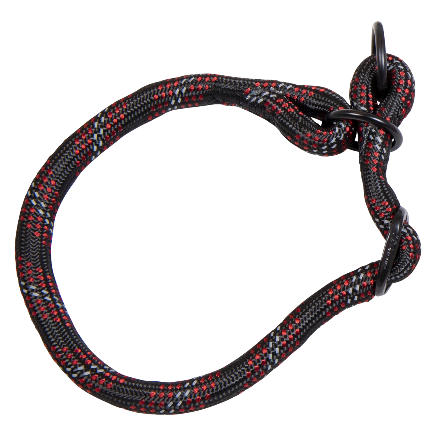 Jack and Vanilla Sliphalsband Sport Luminous Dots - 12mmx30-35cm - Zwart