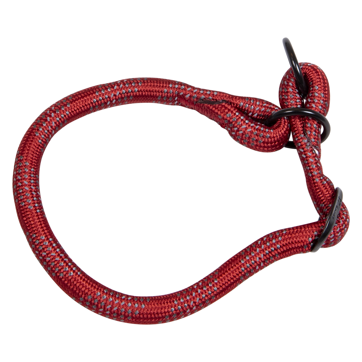 Jack and Vanilla Sliphalsband Sport Luminous Dots - 12mmx30-35cm - Rood