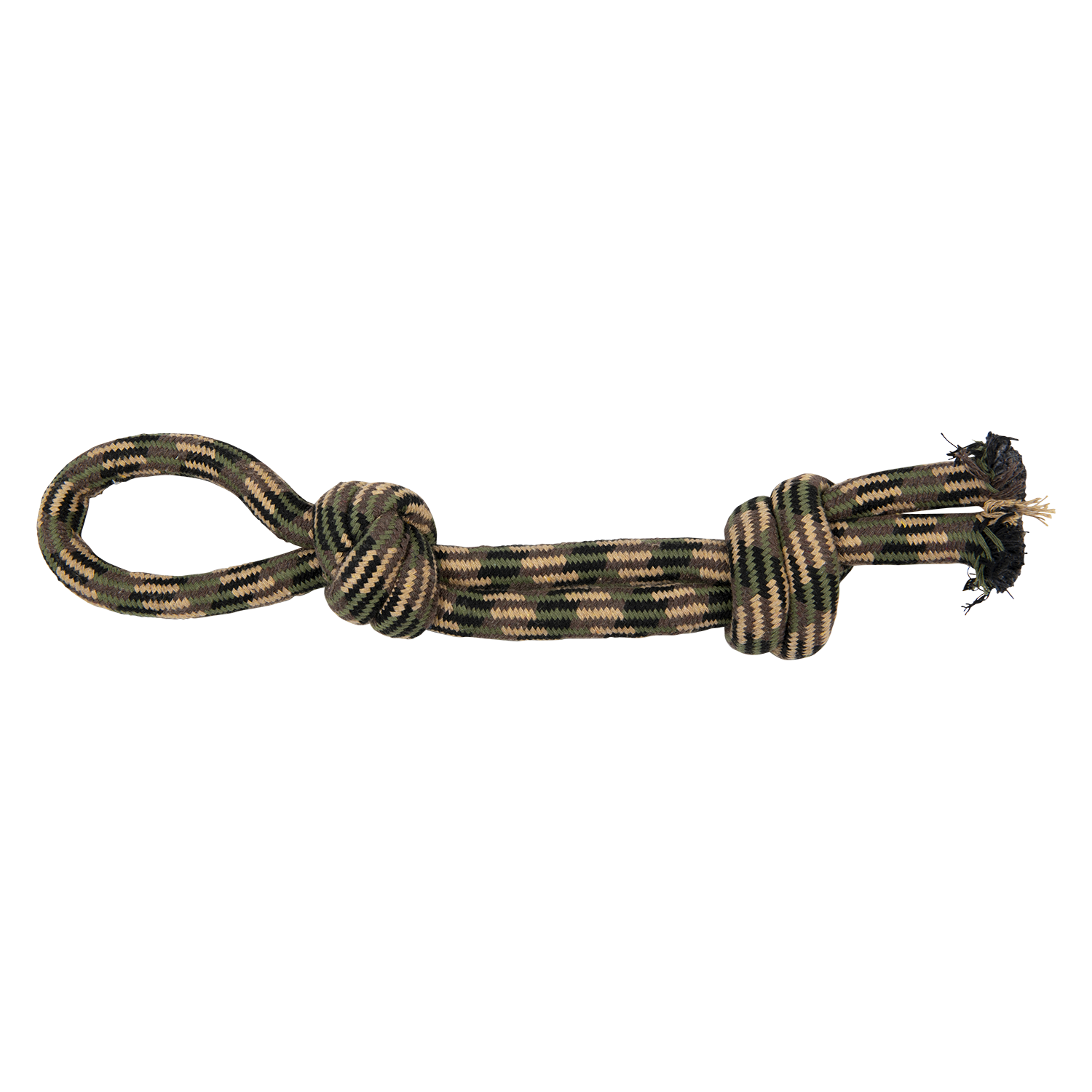 Jack and Vanilla Hondenspeeltje Sport Camouflage - 46cm - Groen/Bruin
