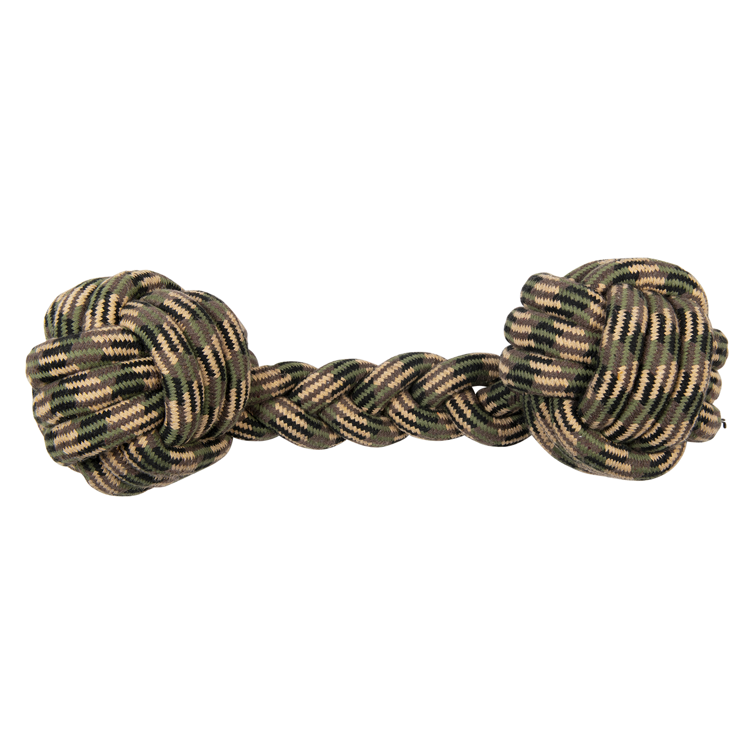 Jack and Vanilla Hondenspeeltje Sport Camouflage - 48cm - Groen/Bruin