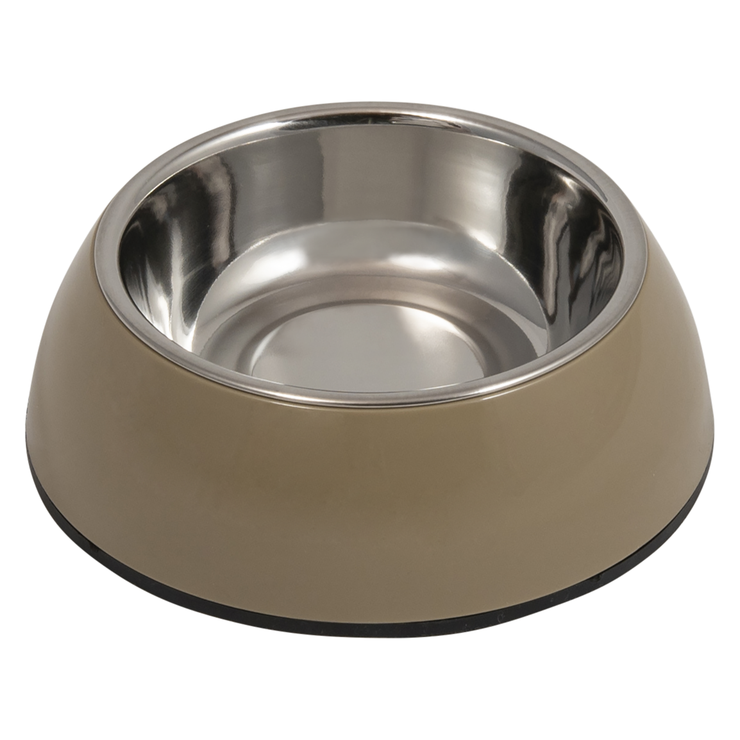 Jack and Vanilla Kom inox 5th Avenue Bon Appetit (5th) - Ø14,2x4,5cm - Taupe/Inox