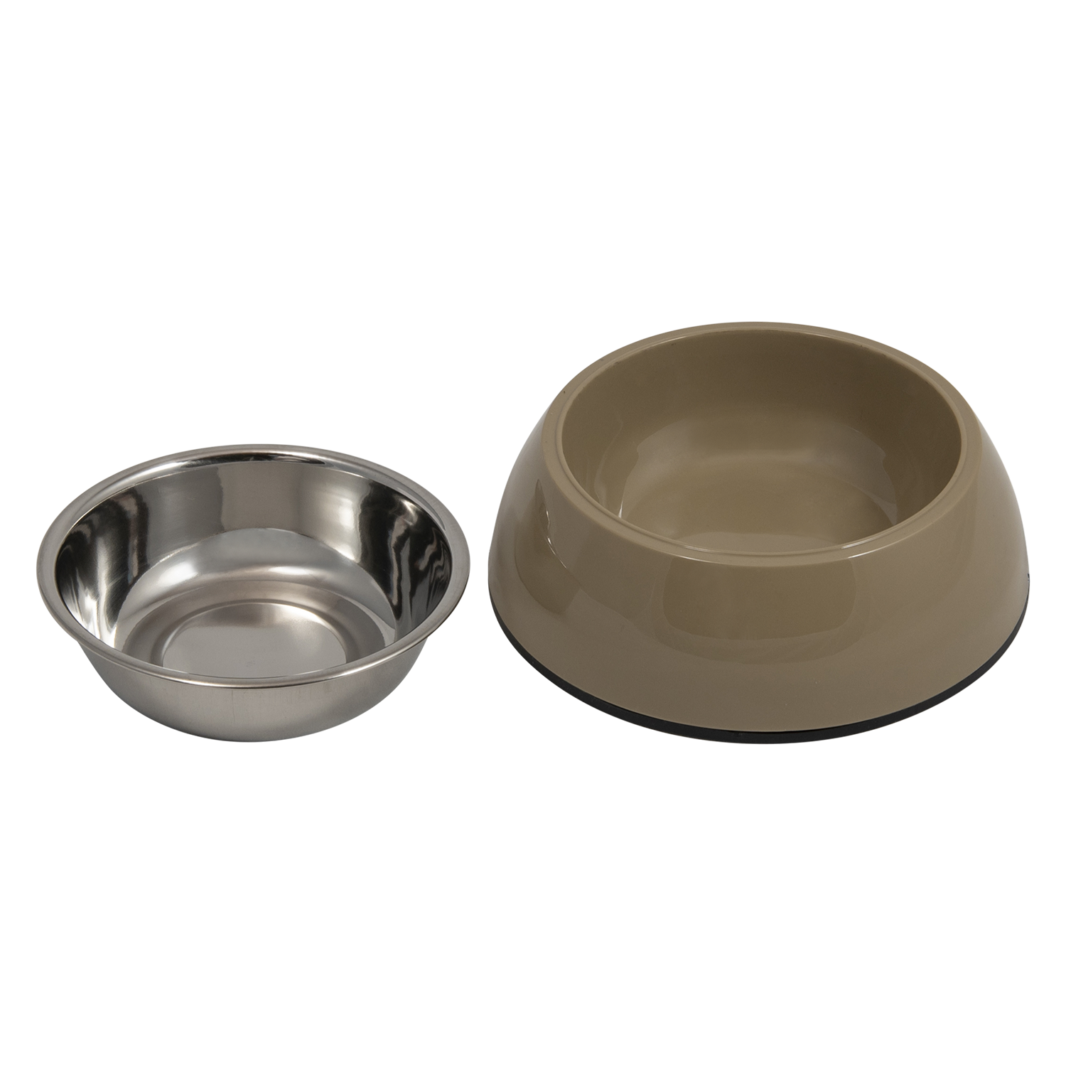 Jack and Vanilla Kom inox 5th Avenue Bon Appetit (5th) - Ø14,2x4,5cm - Taupe/Inox