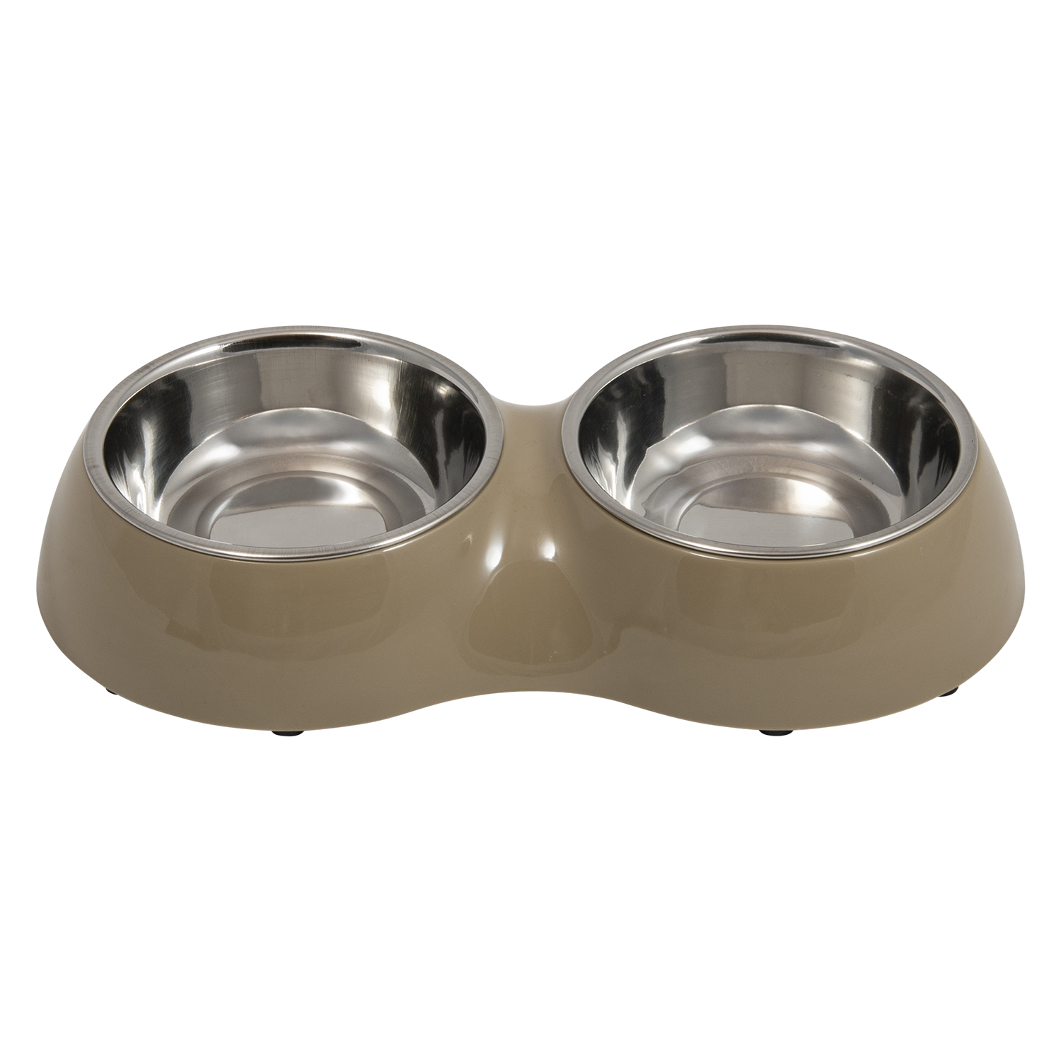 Jack and Vanilla Kom inox 5th Avenue Bon Appetit (5th) - 27x14,2x4,7cm - Taupe/Inox