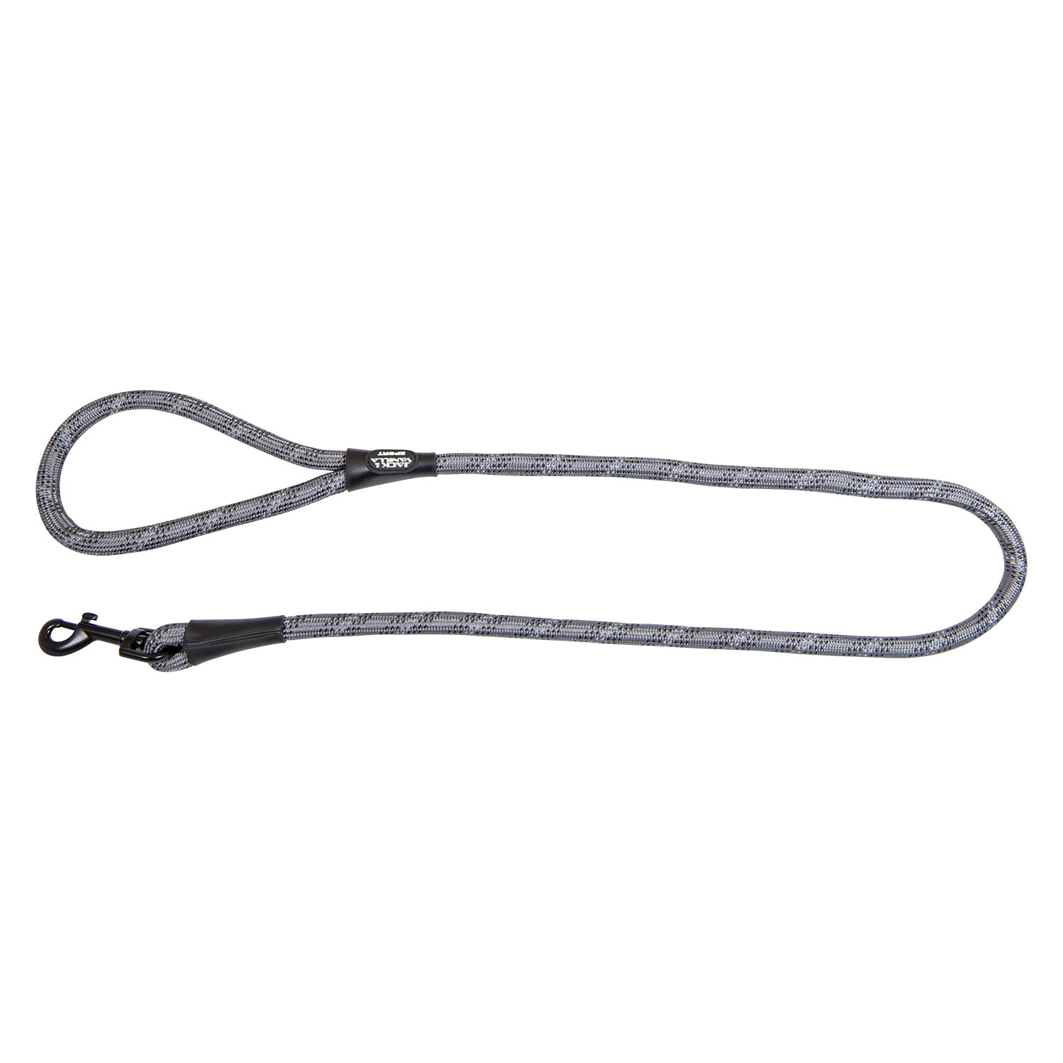 Jack and Vanilla Leiband met haak Sport Luminous Dots - 12mmx120cm - Grijs