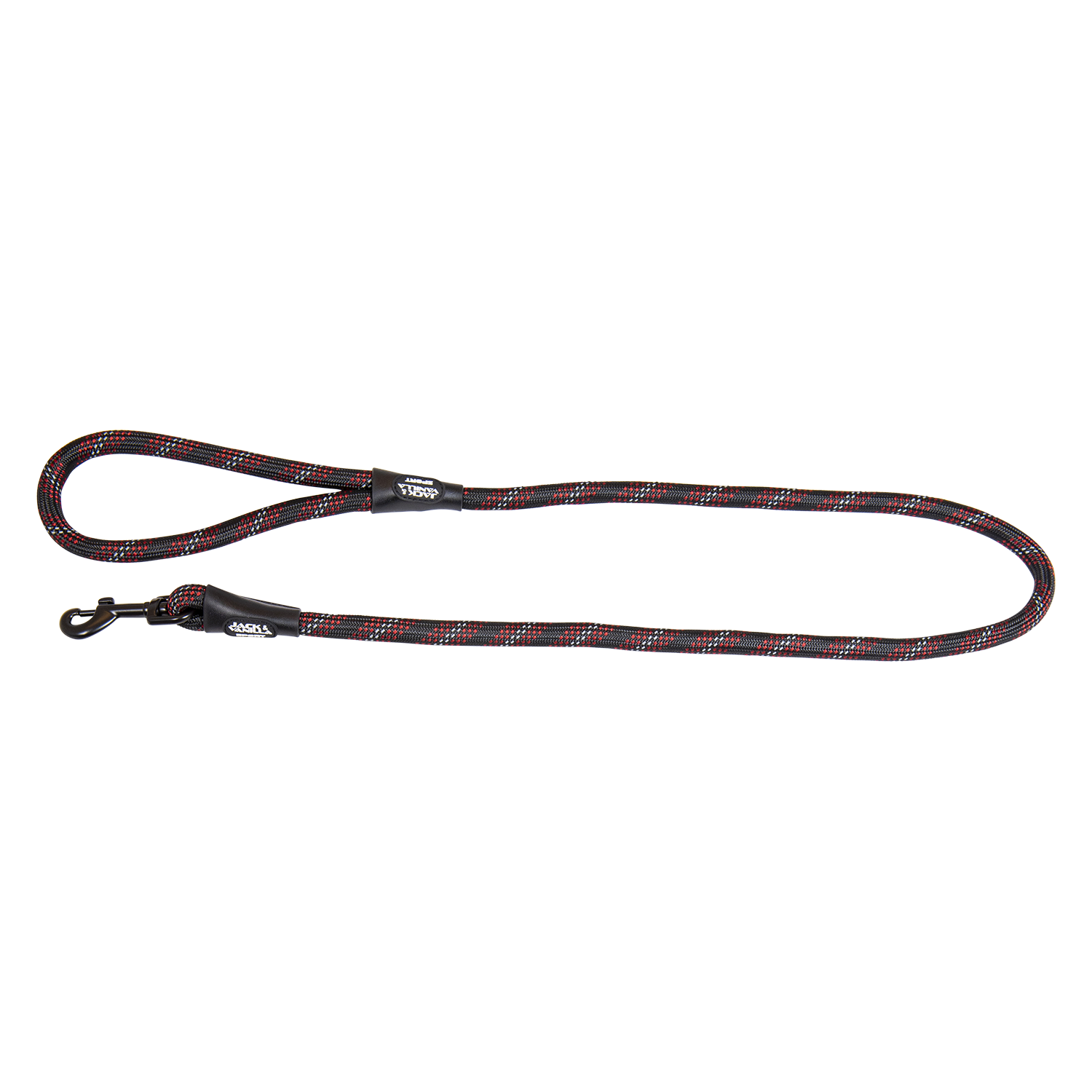 Jack and Vanilla Leiband met haak Sport Luminous Dots - 12mmx120cm - Zwart