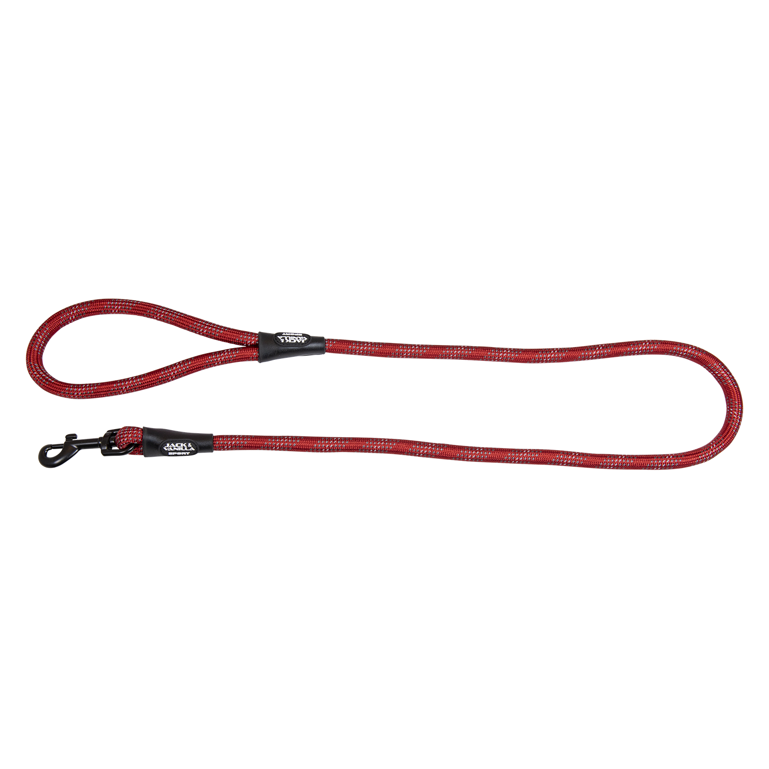 Jack and Vanilla Leiband met haak Sport Luminous Dots - 12mmx120cm - Rood