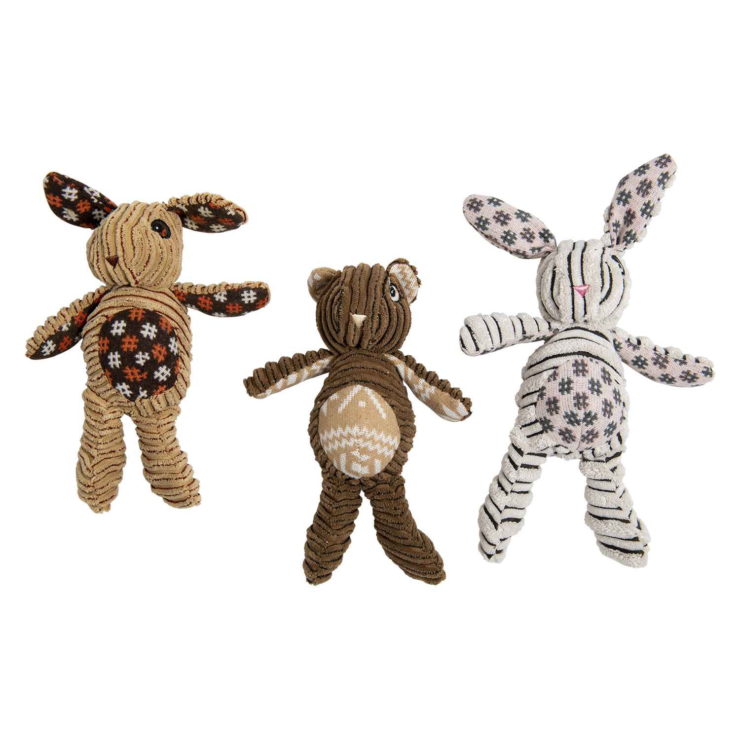 Jack and Vanilla Hondenspeeltje Timeless Velveties - 20cm - Assorti