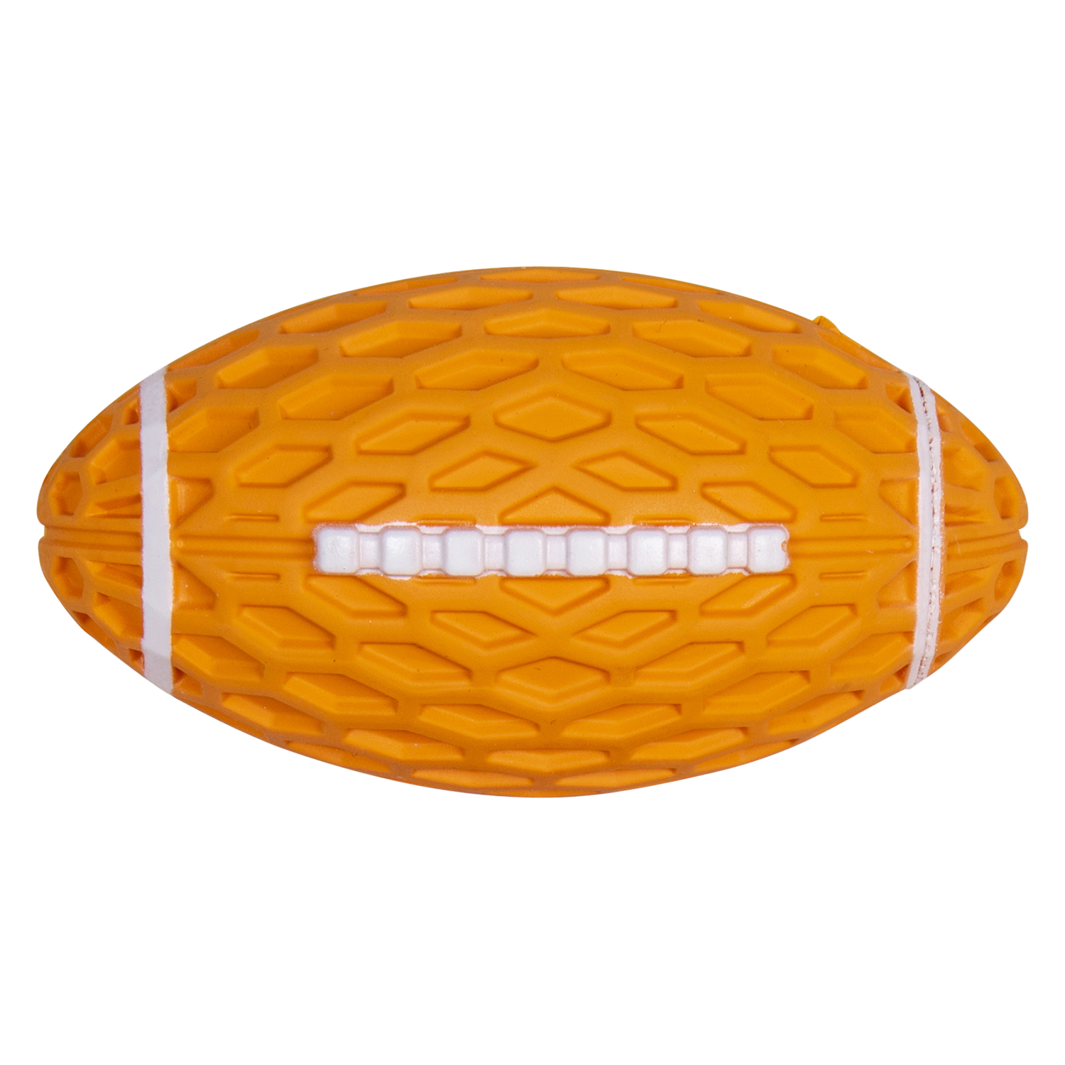 Jack and Vanilla Rubber hondenspeeltje House of Colors Rubber Toys - 10,3cm - Oranje