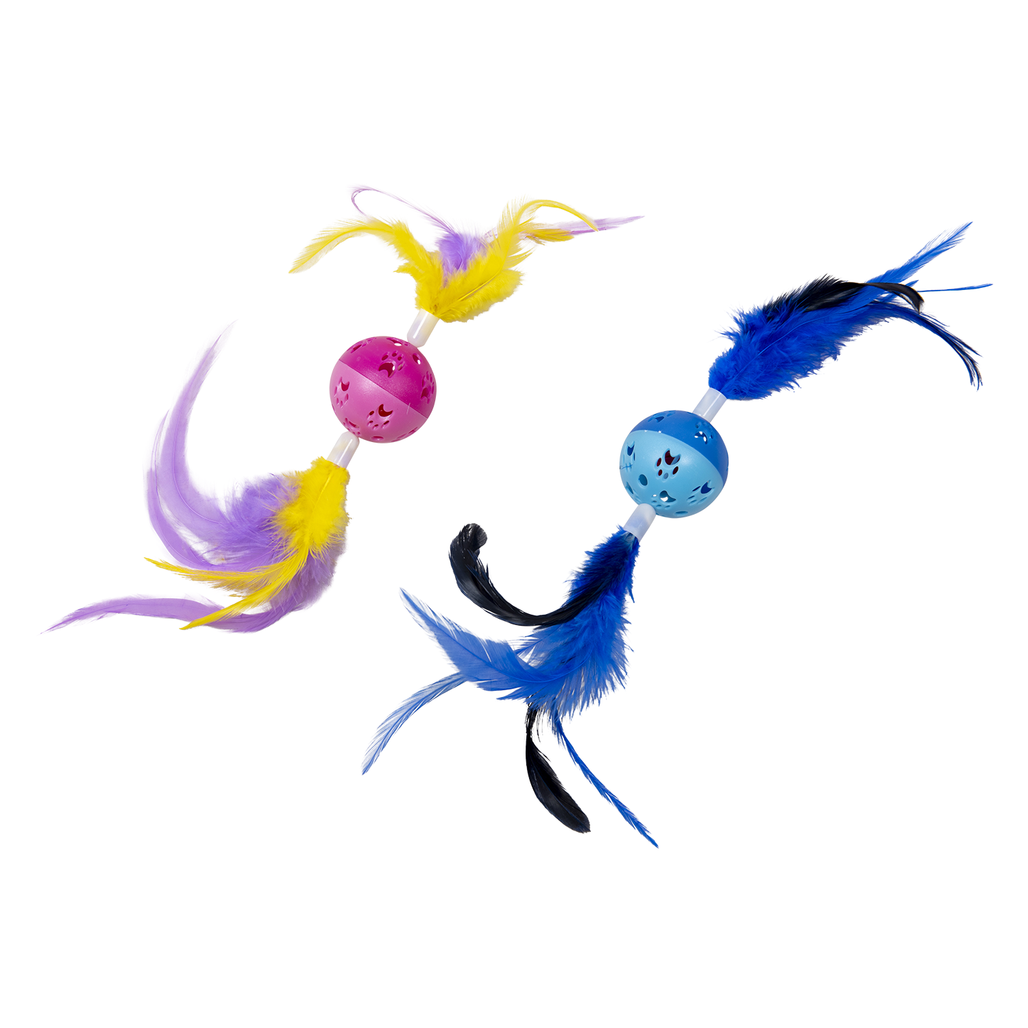 Jack and Vanilla Kattenspeeltje House of Colors Cat Toys - 35x5x5cm - Meerkleurig