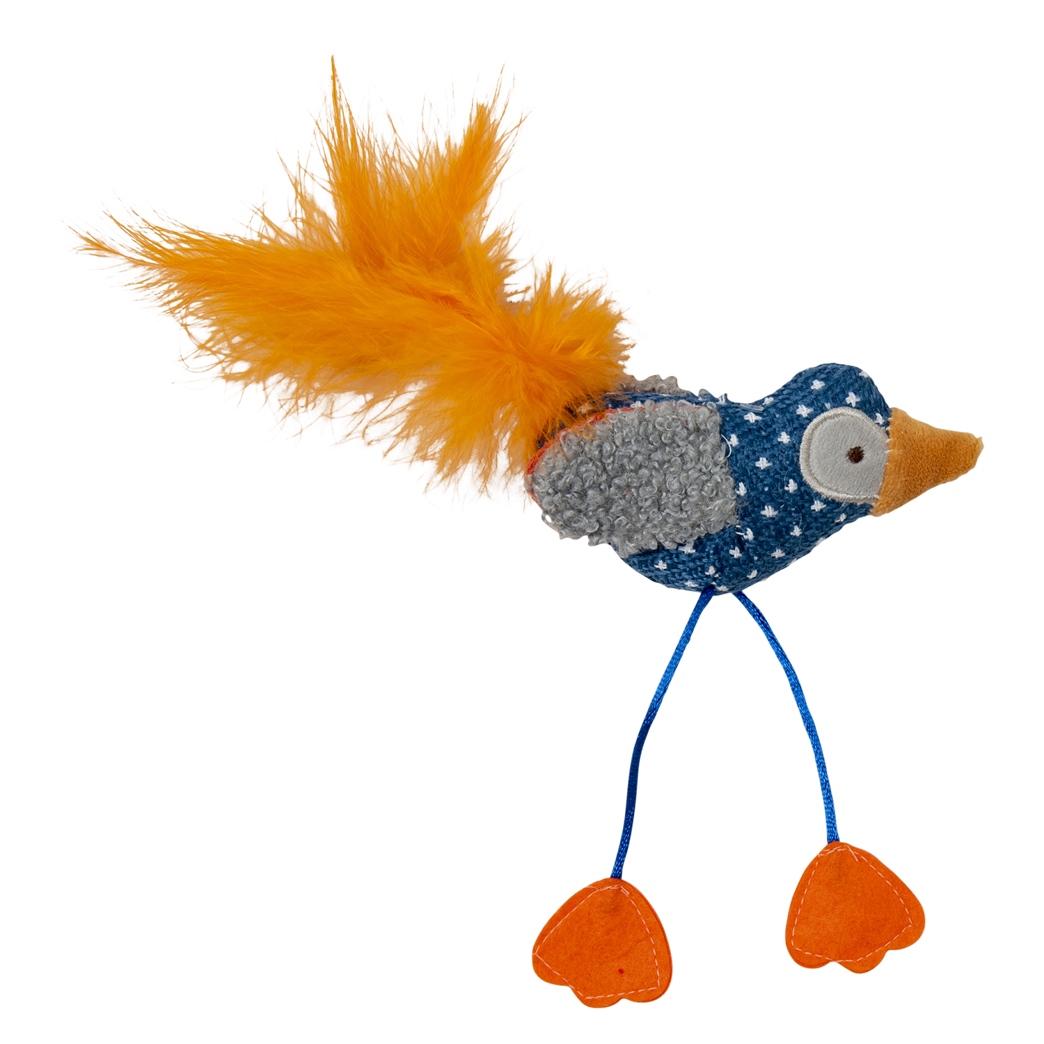 Jack and Vanilla Kattenspeeltje House of Colors Cat Toys - 11cm - Blauw