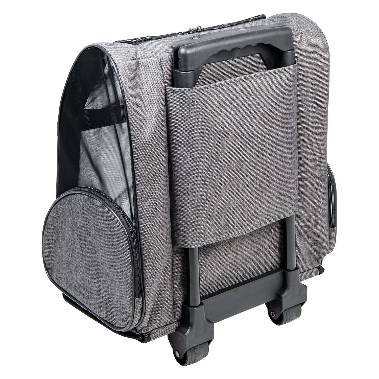 Jack and Vanilla Trolley Timeless Travel (AB) - 40x26x40cm - Grijs/Zwart
