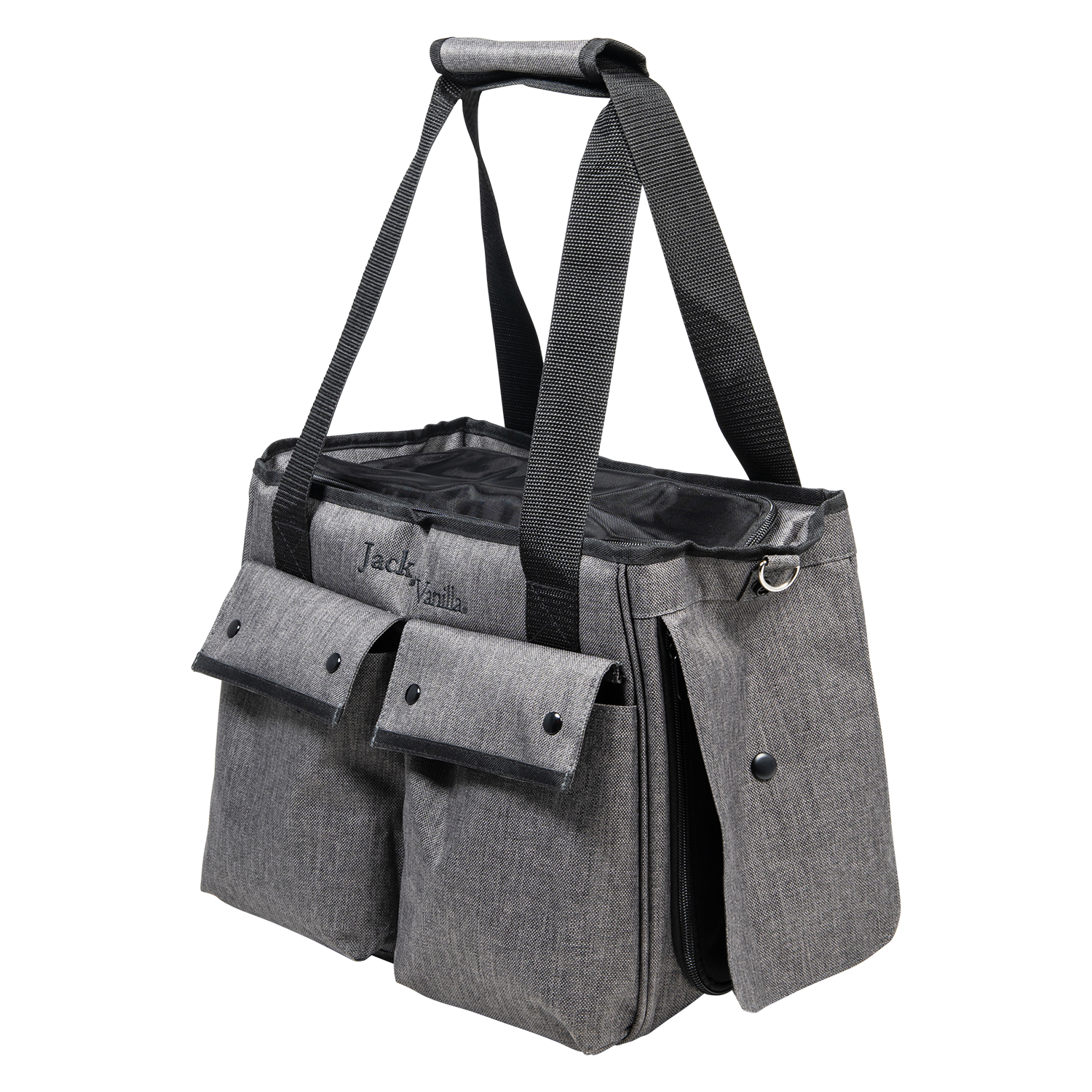 Jack and Vanilla Draagtas Sport Travel (AB) - 36x20x28cm - Grijs/Zwart