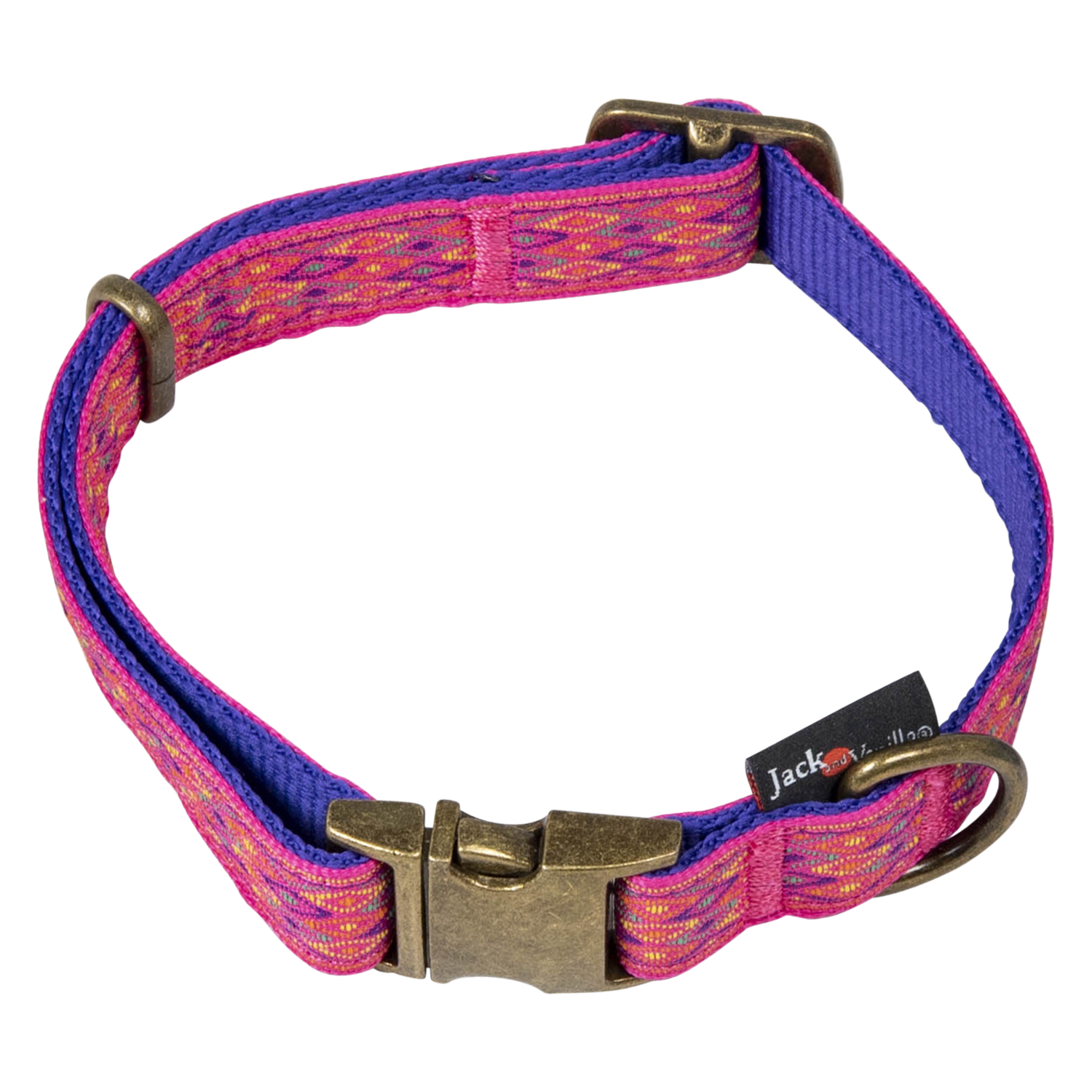 Jack and Vanilla Halsband House of Colors Ibiza (House) - 15mmx18-26cm - Fuchsia
