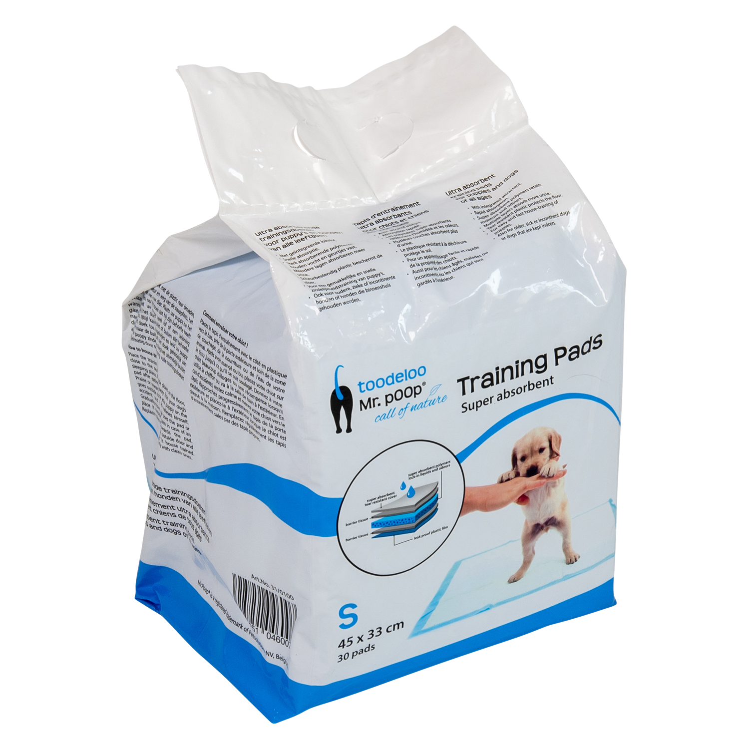 Mr. Poop Trainingsdoeken Toodeloo - S
