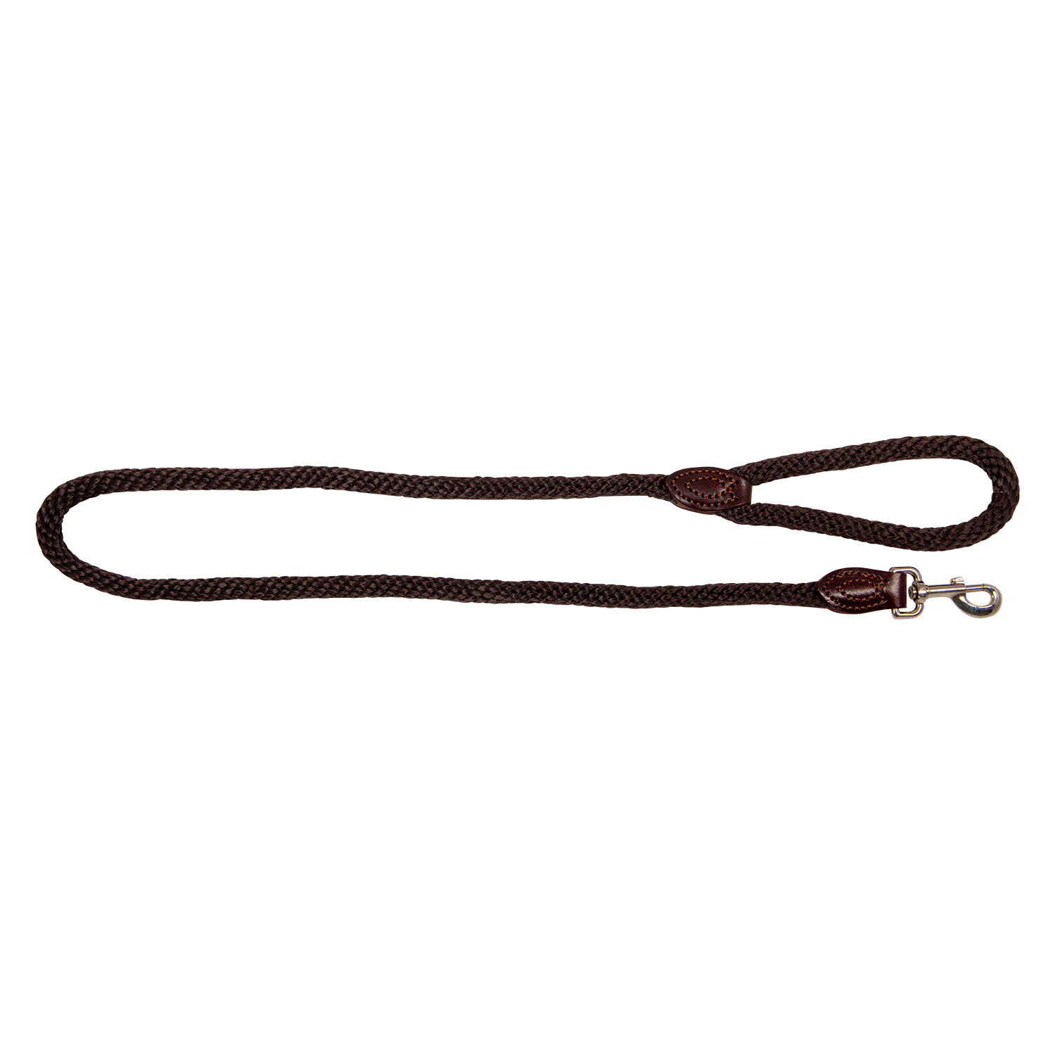 Jack and Vanilla Leiband met karabijnhaak Timeless Walkabout - 15mmx135cm - Bruin