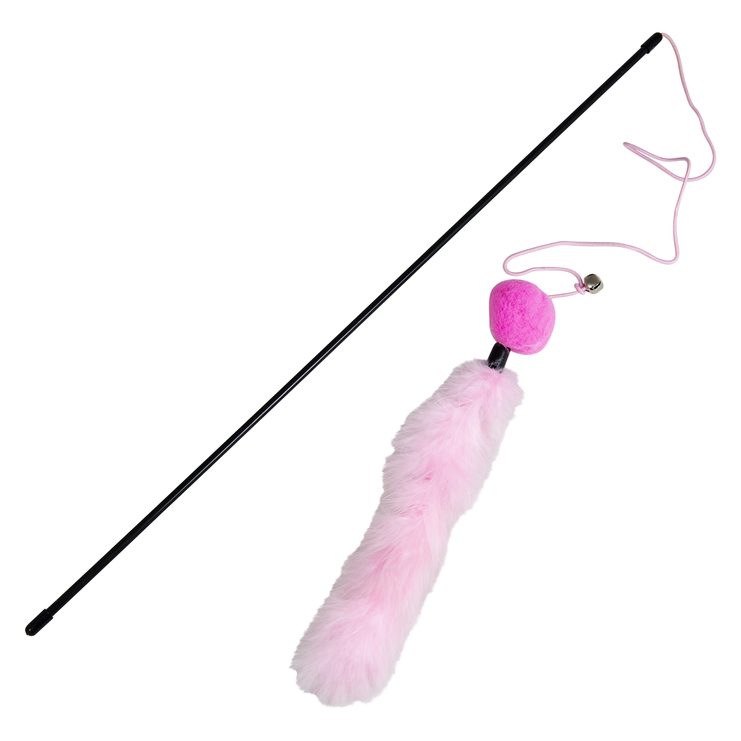 Jack and Vanilla Kattenspeeltje House of Colors Fun Danglers - 46cm - Roze