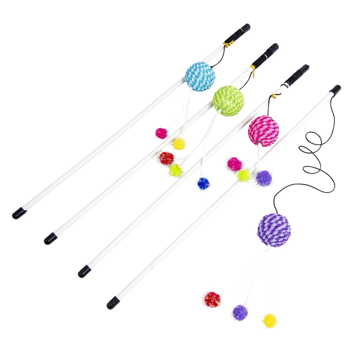 Jack and Vanilla Kattenhengel House of Colors Fun Danglers - 20x4x4cm - Meerkleurig