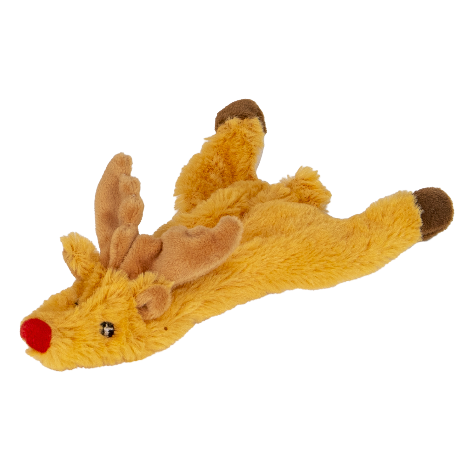 Jack and Vanilla Hondenspeeltje Home Sweet Home Flatties - 20cm - Bruin