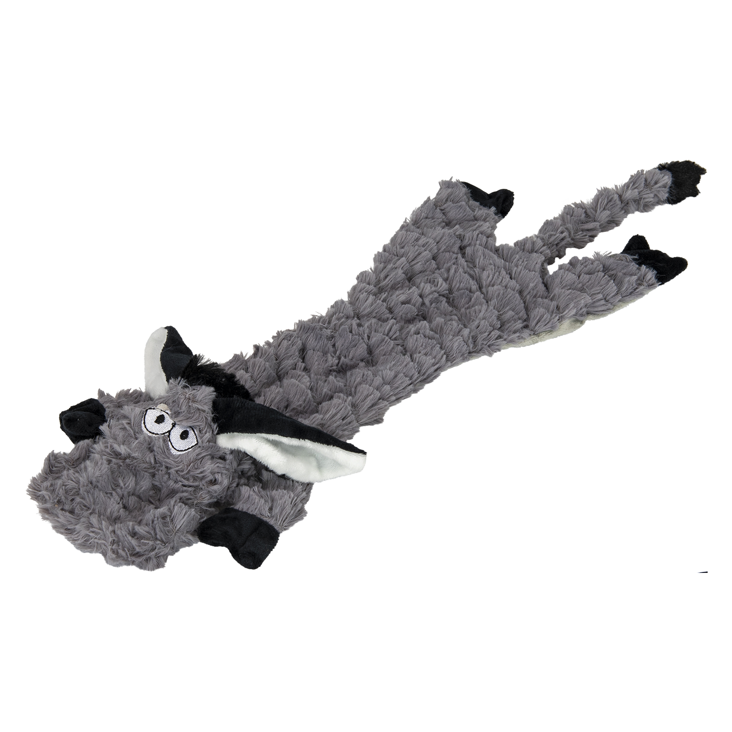 Jack and Vanilla Hondenspeeltje Home Sweet Home Flatties - 50cm - Grijs