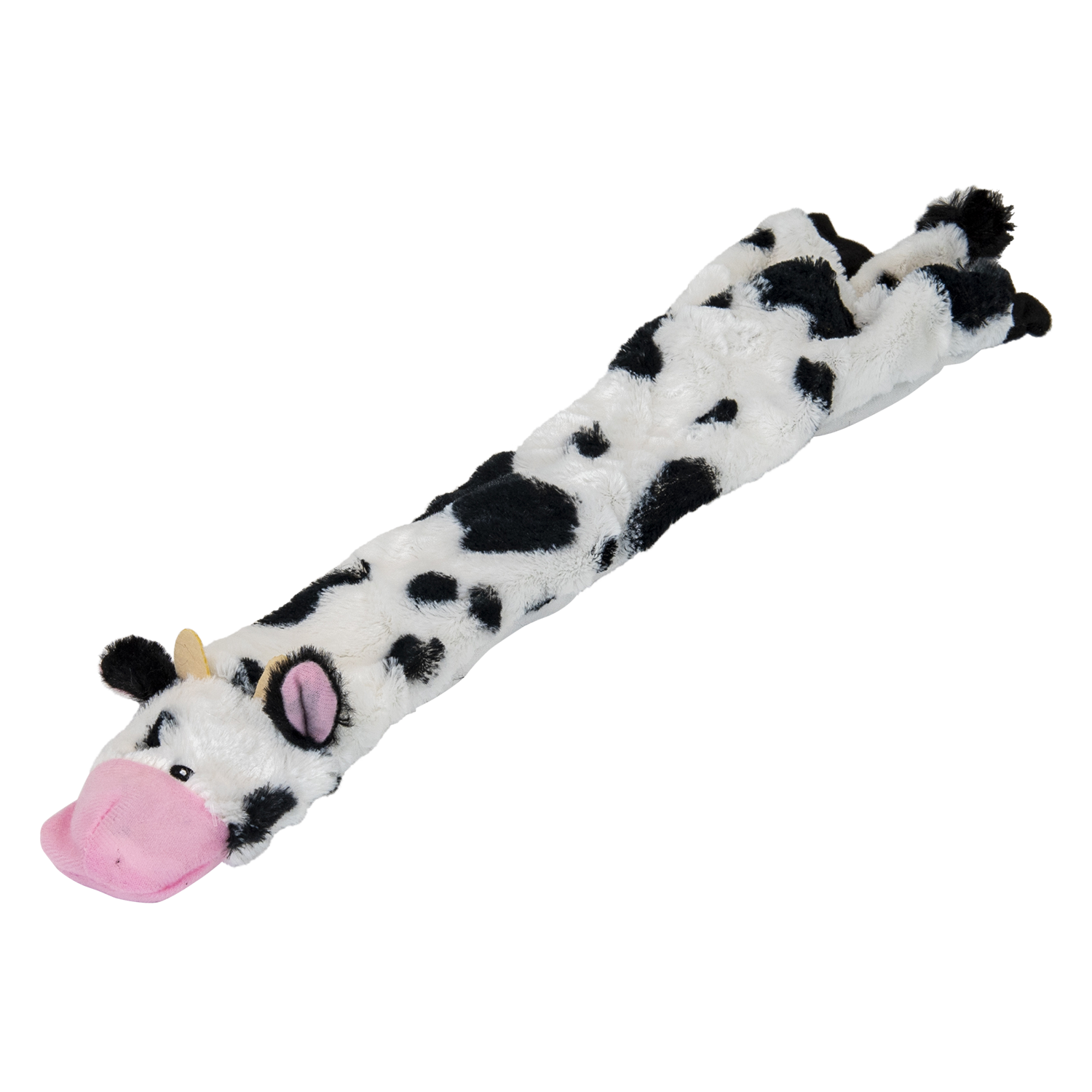 Jack and Vanilla Hondenspeeltje Home Sweet Home Flatties - 50cm - Wit/Zwart