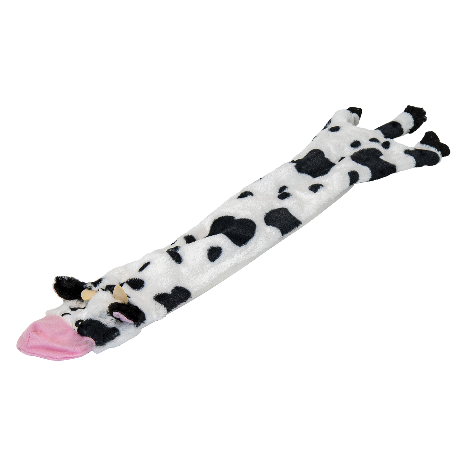 Jack and Vanilla Hondenspeeltje Home Sweet Home Flatties - 70cm - Wit/Zwart