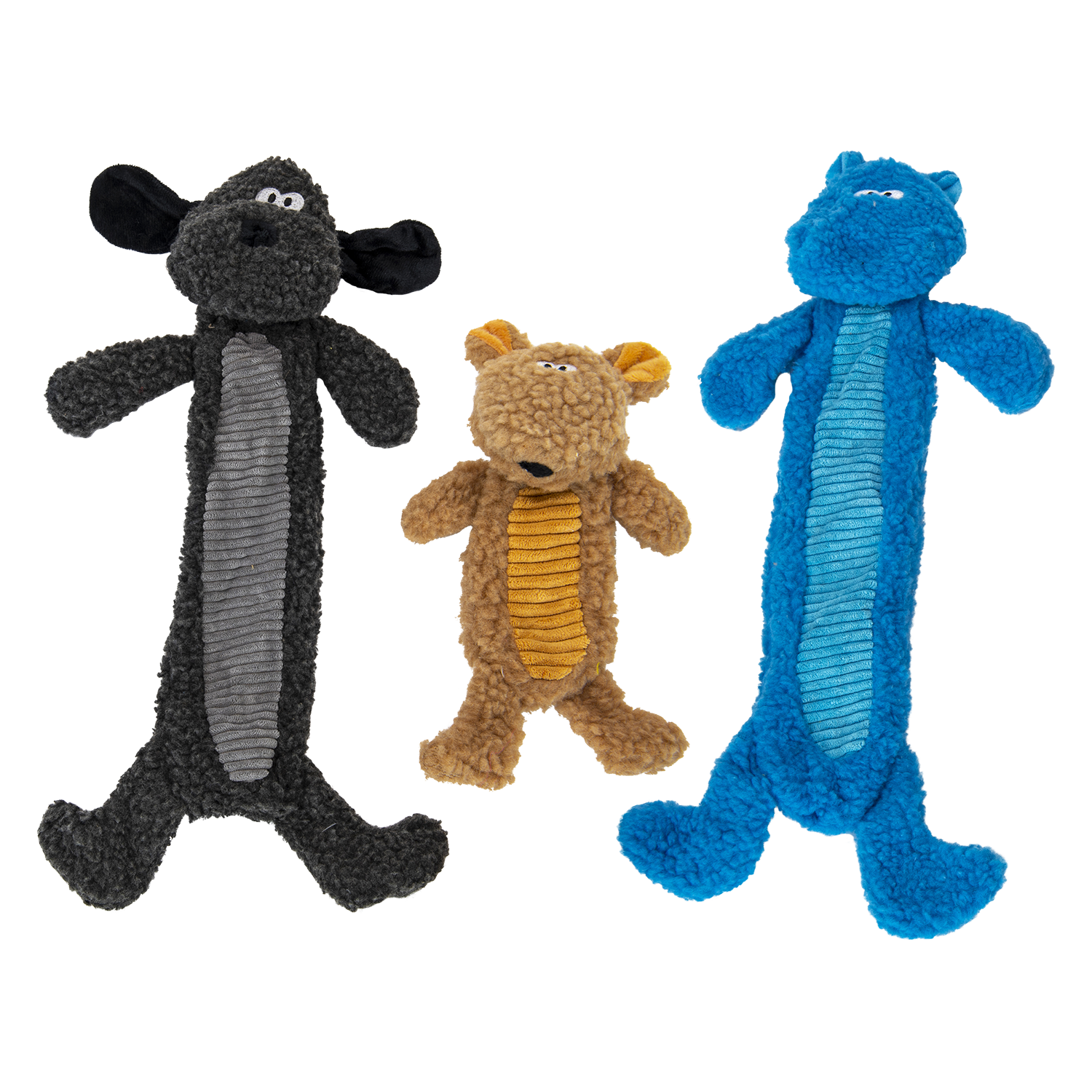 Jack and Vanilla Hondenspeeltje Home Sweet Home Flatties - 50cm - Assorti