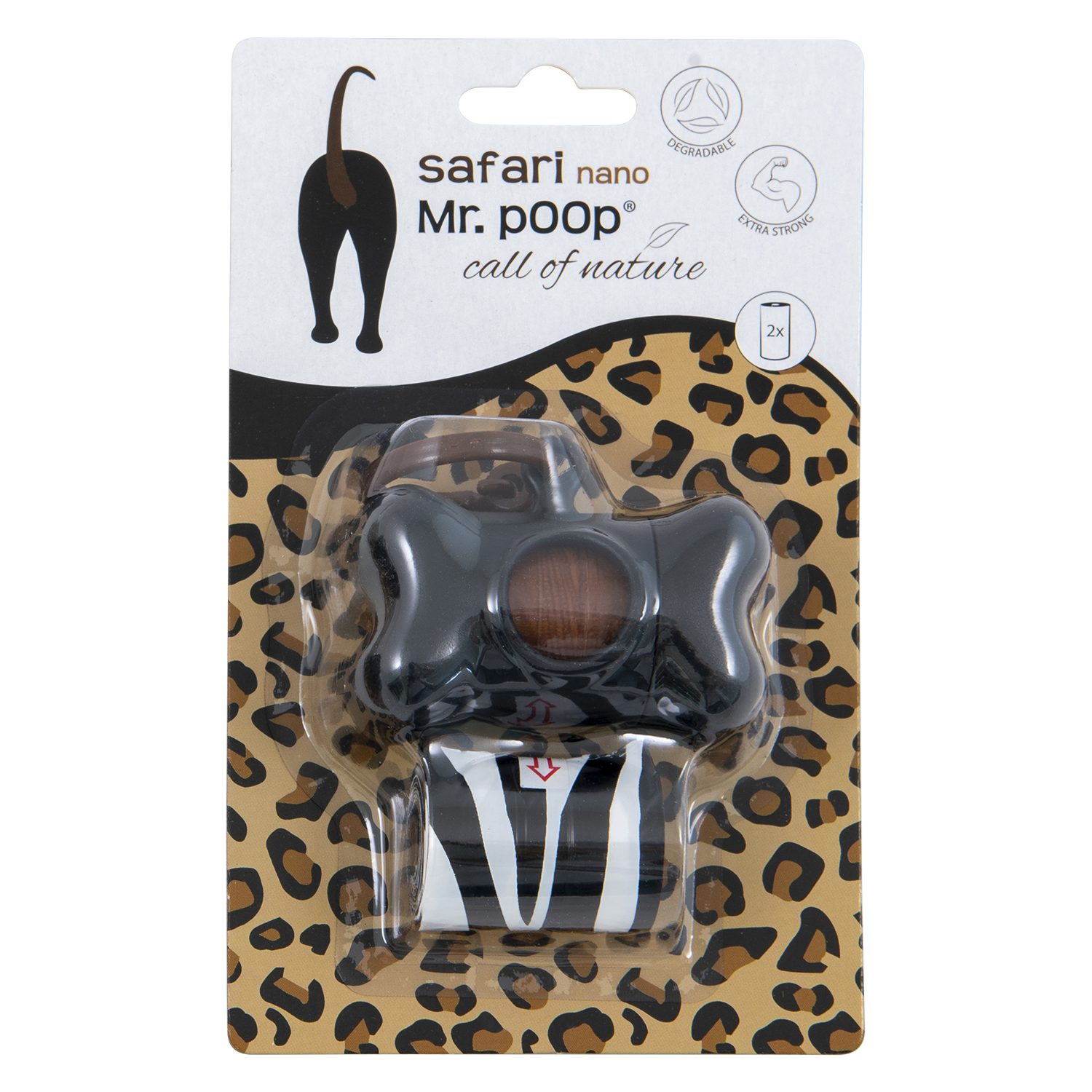 Mr. Poop Poepzakjes & -houders Safari -