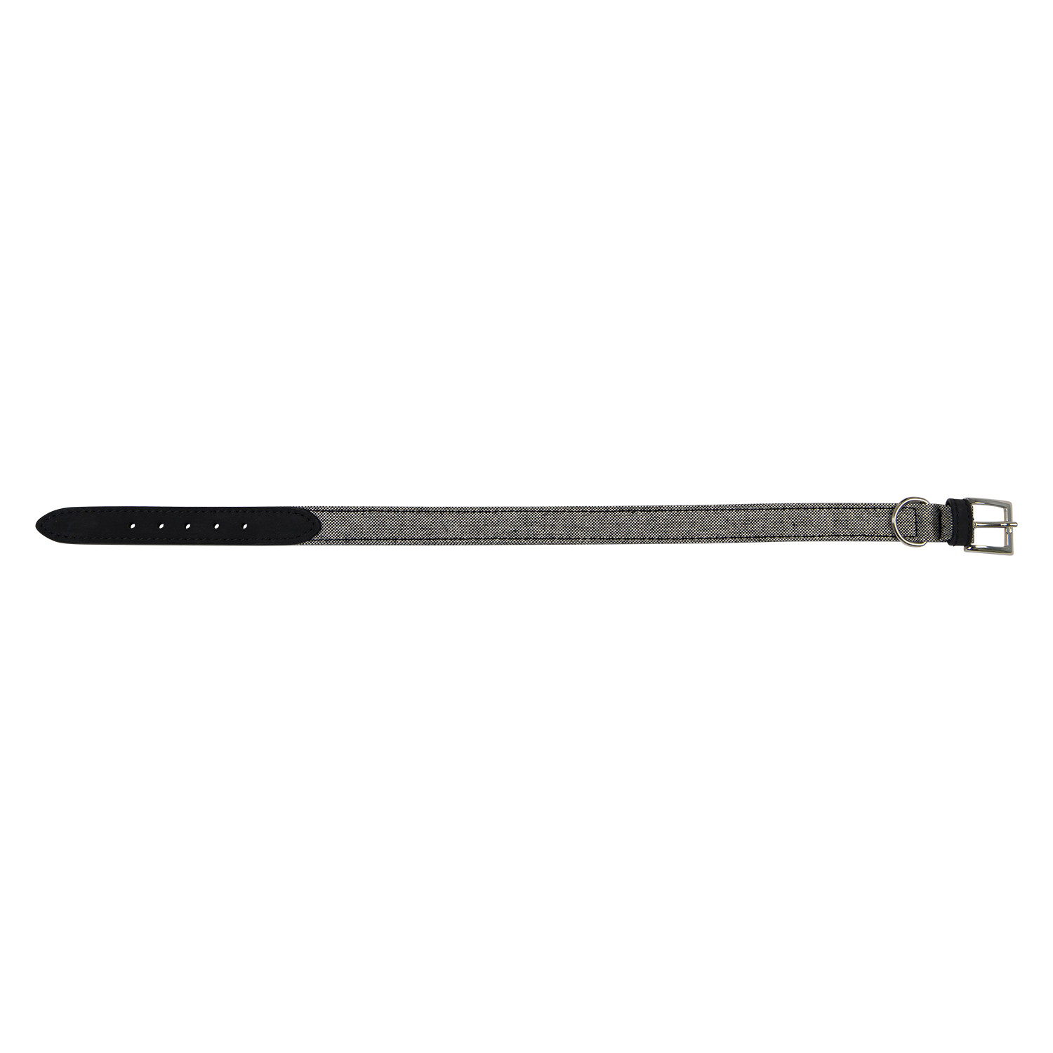 Jack and Vanilla Halsband 5th Avenue Quebec - 20mmx45cm - Zwart