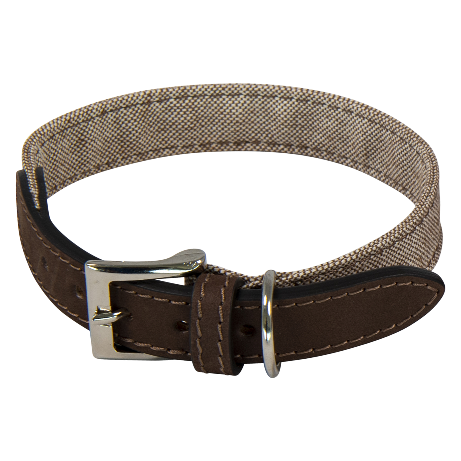 Jack and Vanilla Halsband 5th Avenue Quebec - 20mmx40cm - Bruin