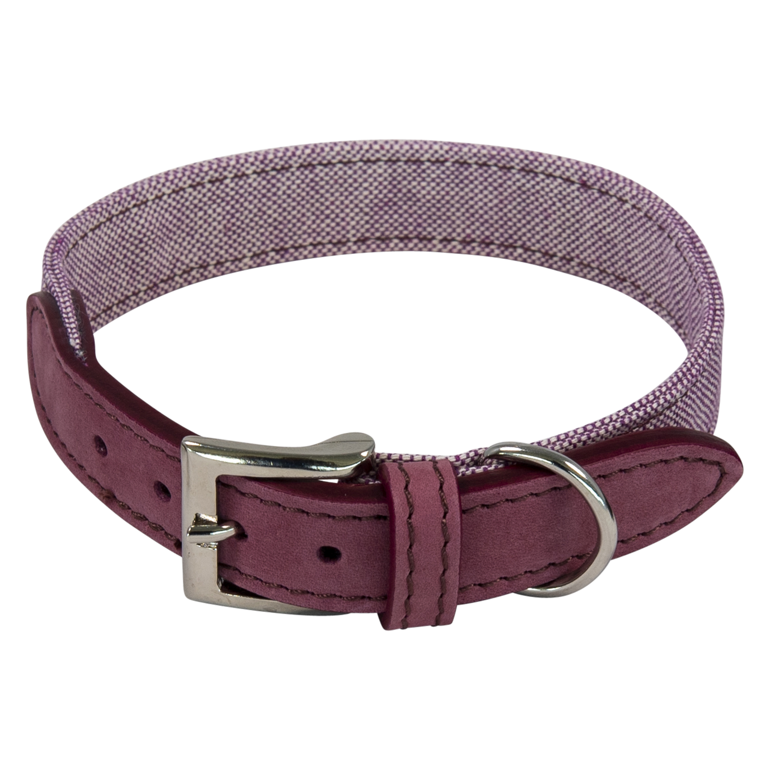 Jack and Vanilla Halsband 5th Avenue Quebec - 20mmx40cm - Paars