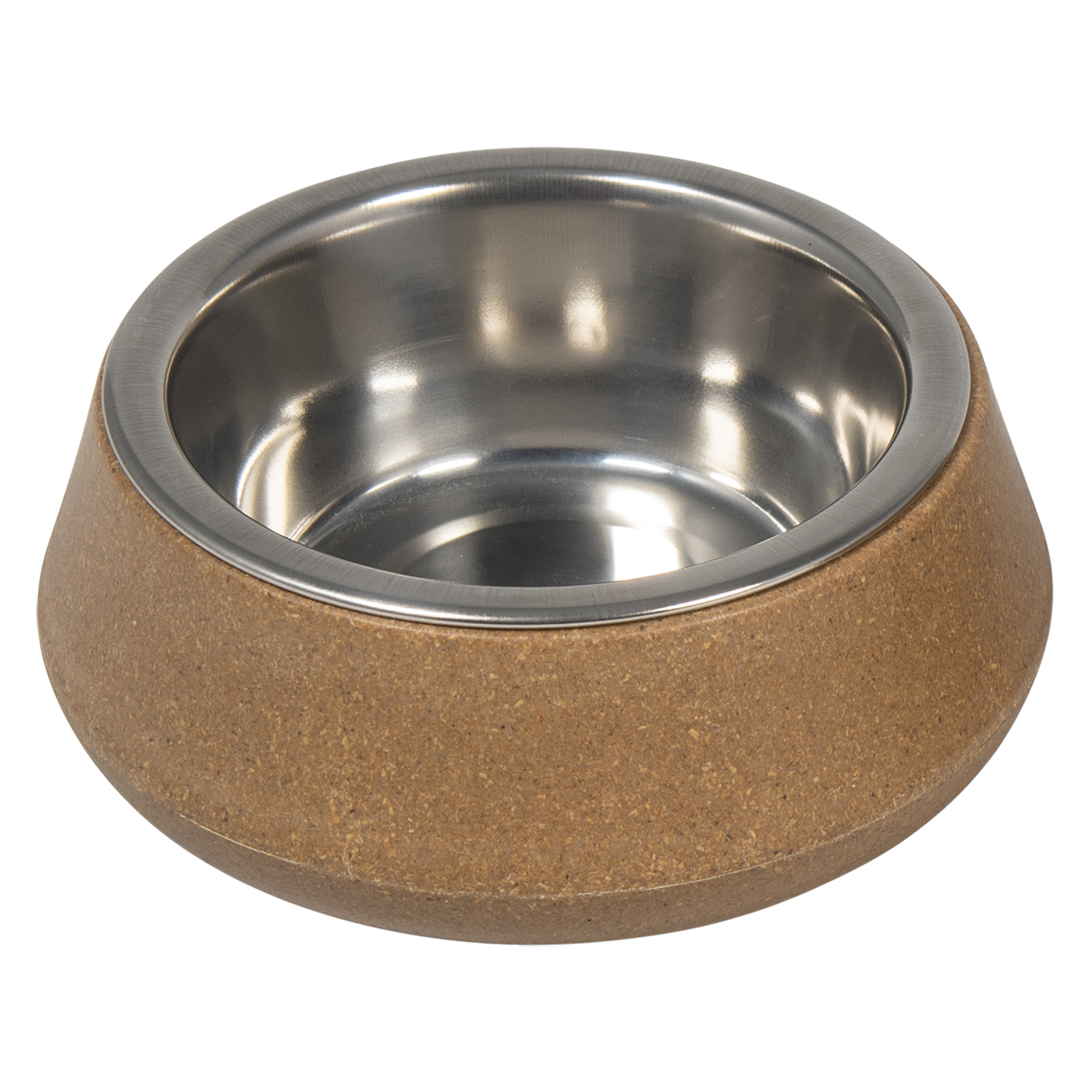 Jack and Vanilla Bamboe voerbak Timeless Bon Appetit (Time) - Ø14cm - Beige