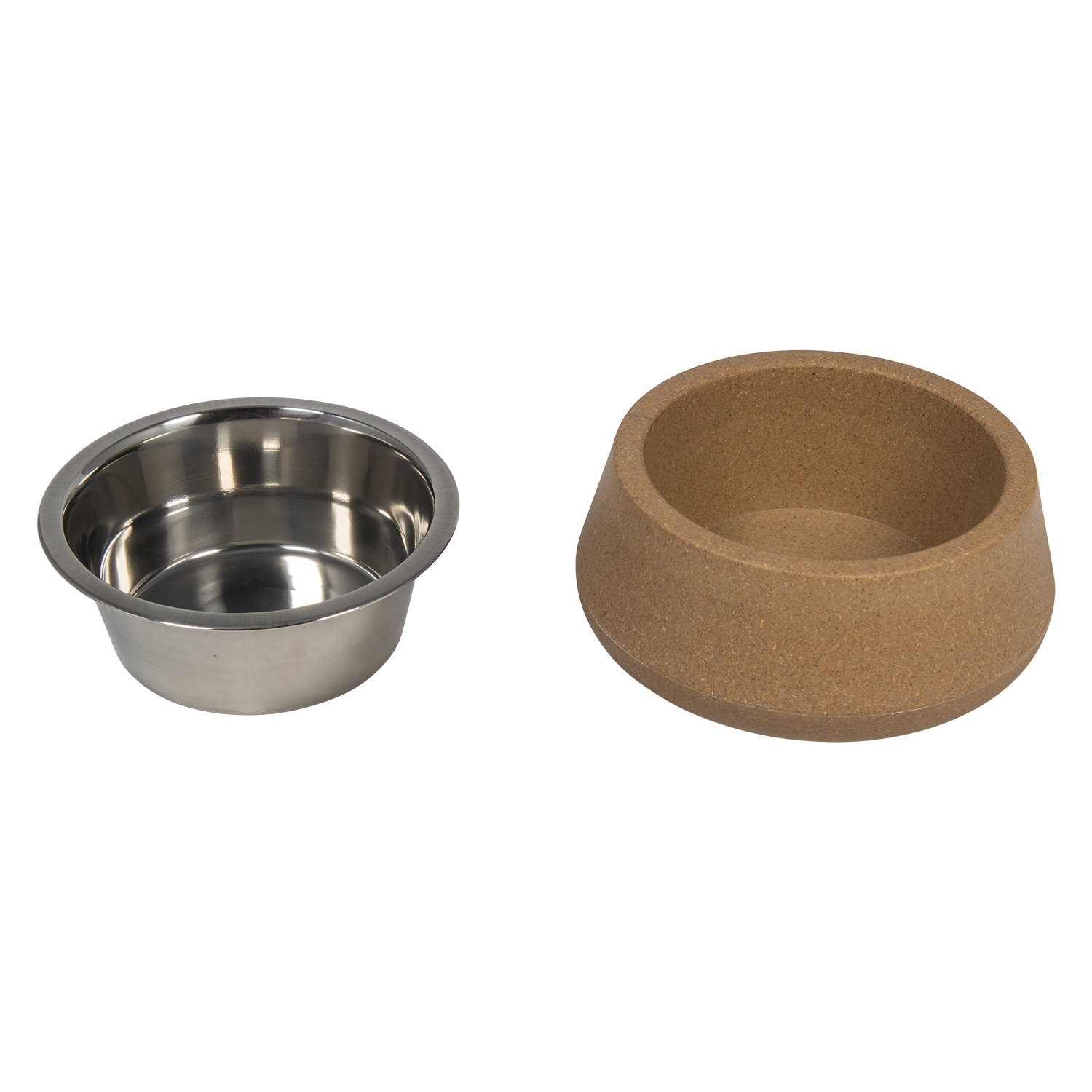 Jack and Vanilla Bamboe voerbak Timeless Bon Appetit (Time) - Ø14cm - Beige