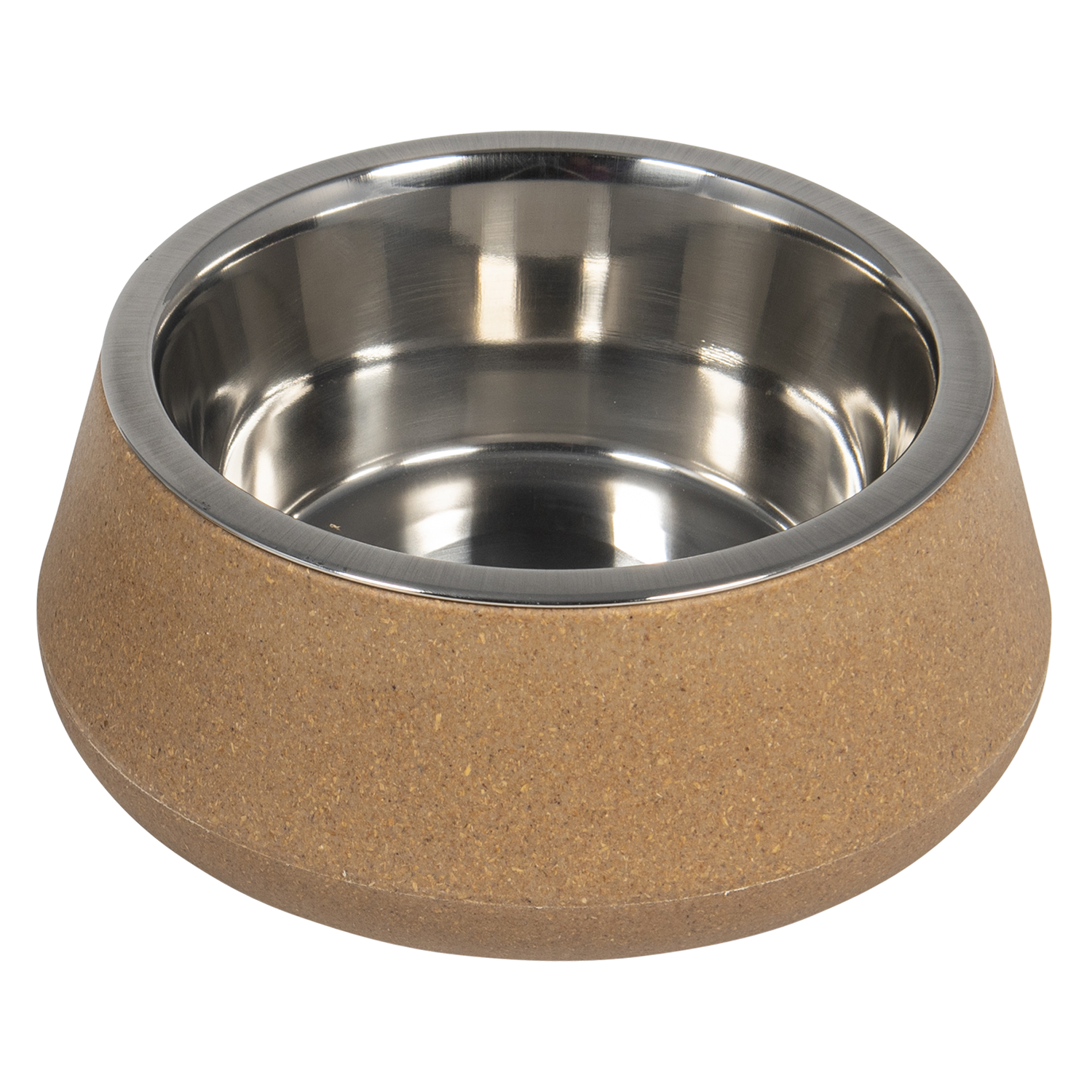 Jack and Vanilla Bamboe voerbak Timeless Bon Appetit (Time) - Ø17cm - Beige